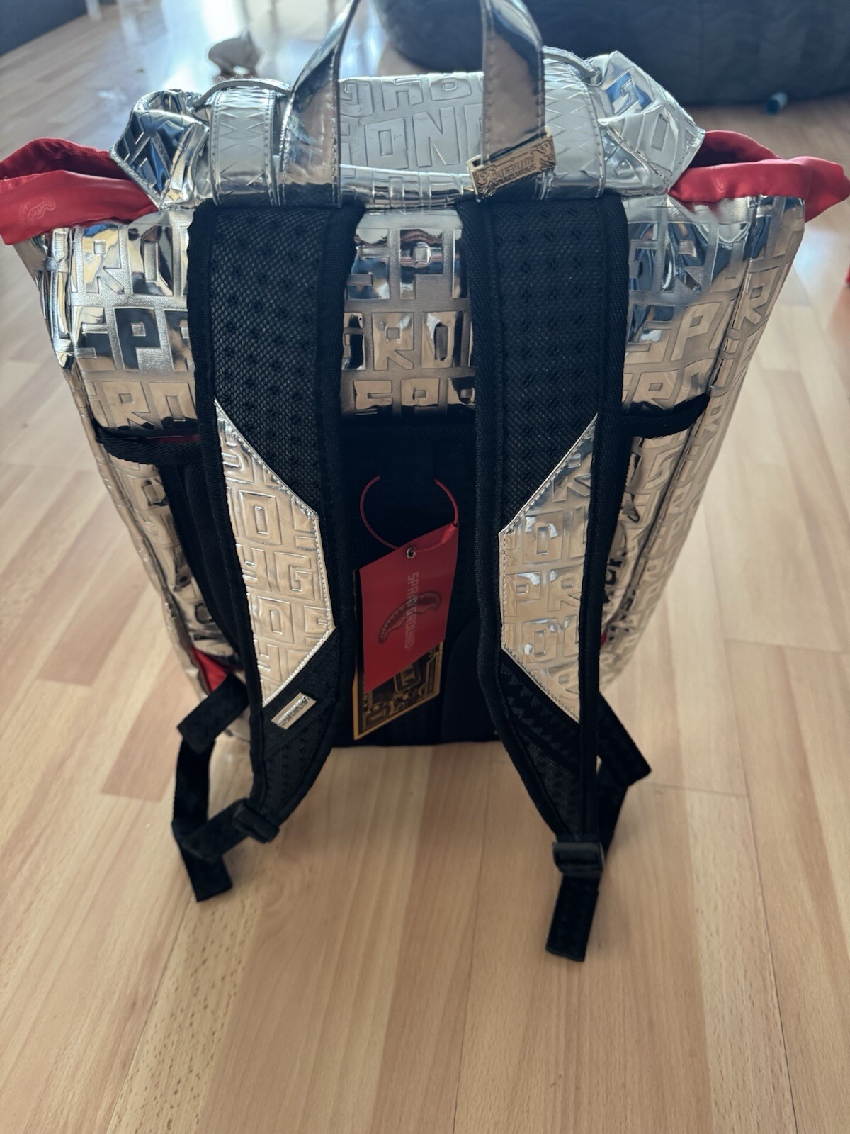 SPRAYGROUND- LIMITED EDITION- FUTURE TITAN METALLIC HILLS BACKPACK