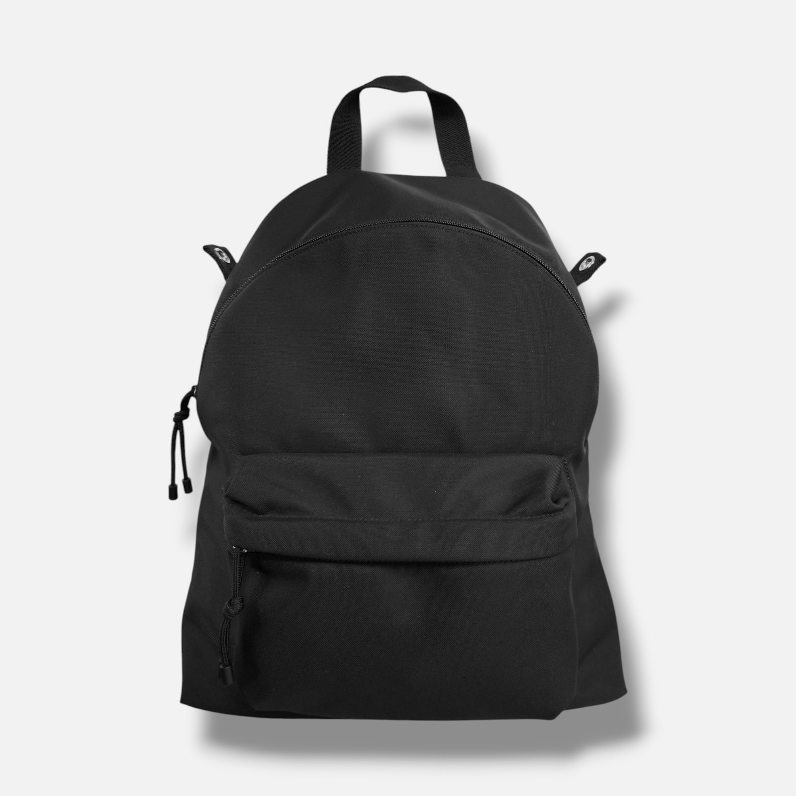 Valentino Garavani Mens Black Vltn Logo Nylon Shoulder Bookbag Backpack Bag