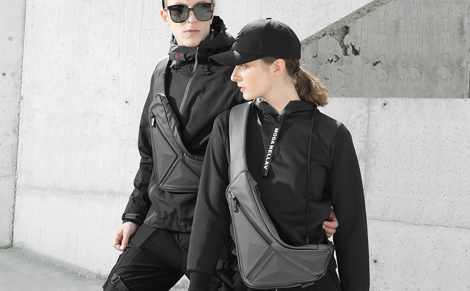 Waterproof Shoulder Bag Hiking Style With USB Port Anti-Theft Casual Backpack