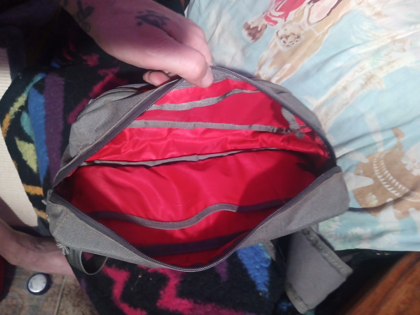 Chrome Industries Shoulder Bag Gray Near Mint
