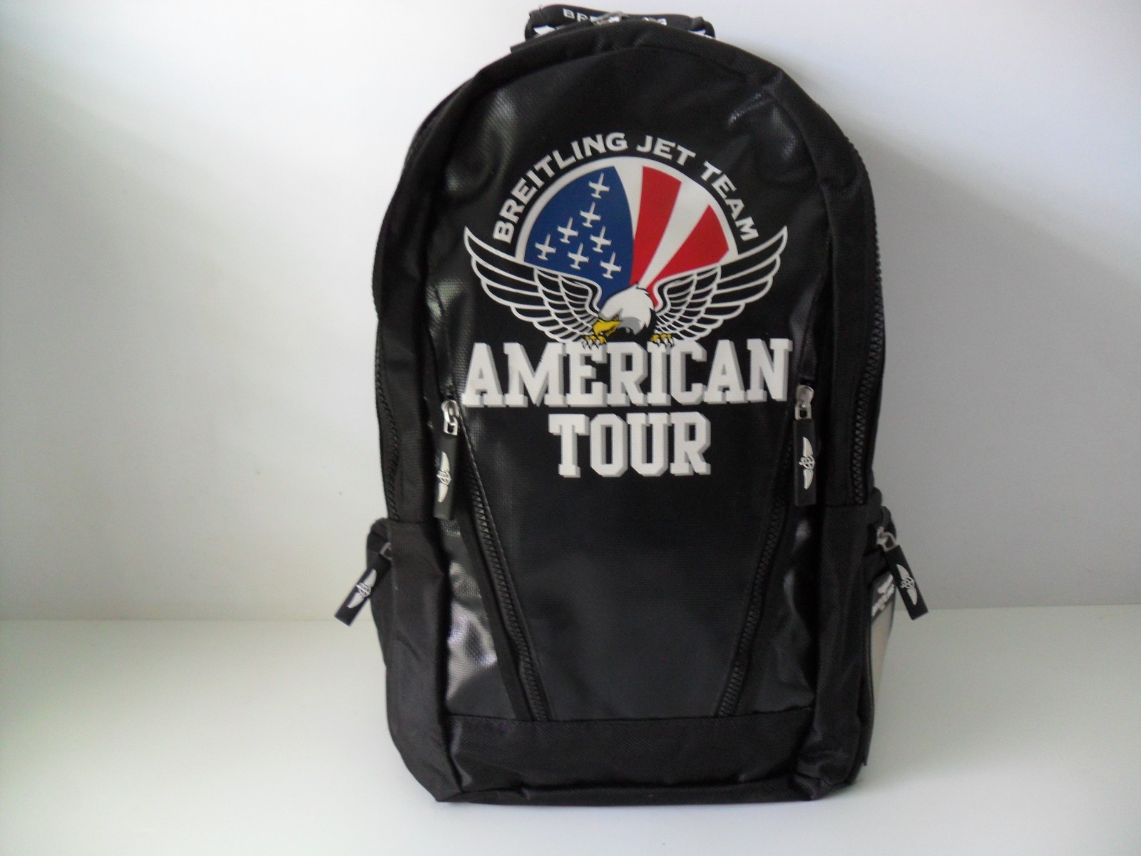 BREITLING Backpack – 1050 Ballistic Nylon Authentic Jet Team American Tour NEW