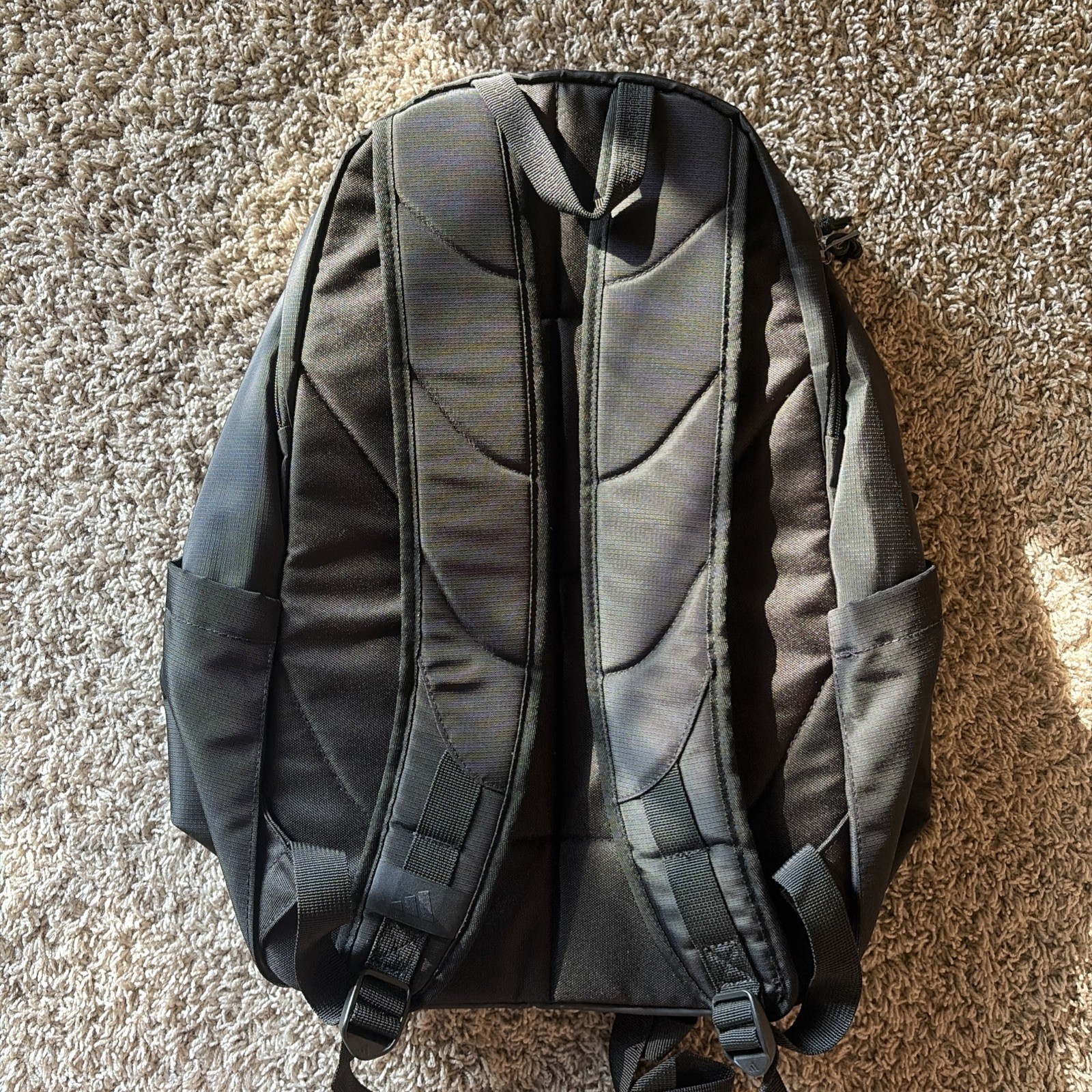 Adidas Black Defender 5 Backpack Laptop Gym School Bag New