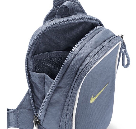 Nike✔️Sportswear Essentials Ashen Slate Blue Crossbody Bag (1L) DJ9794 One Size