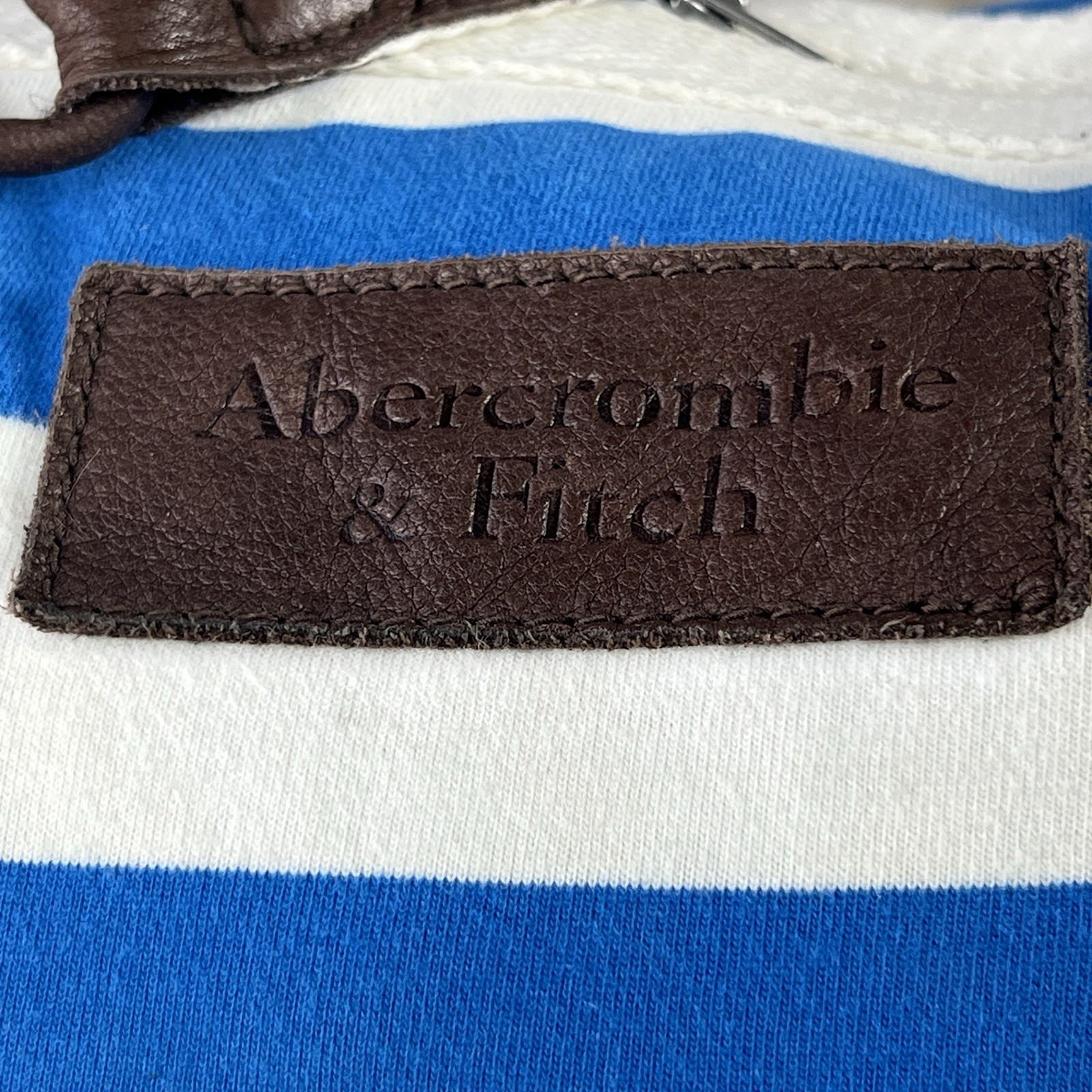 Y2K Abercrombie & Fitch Duffle White Striped