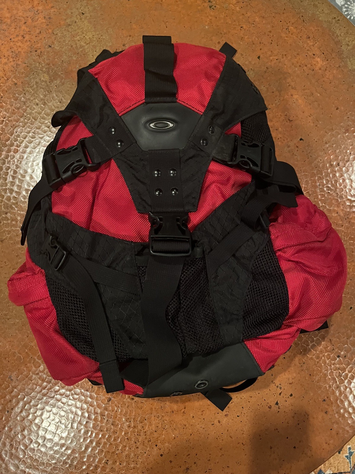 Vintage Oakley Icon Tactical 2.0 3.0 Backpack Red/Black