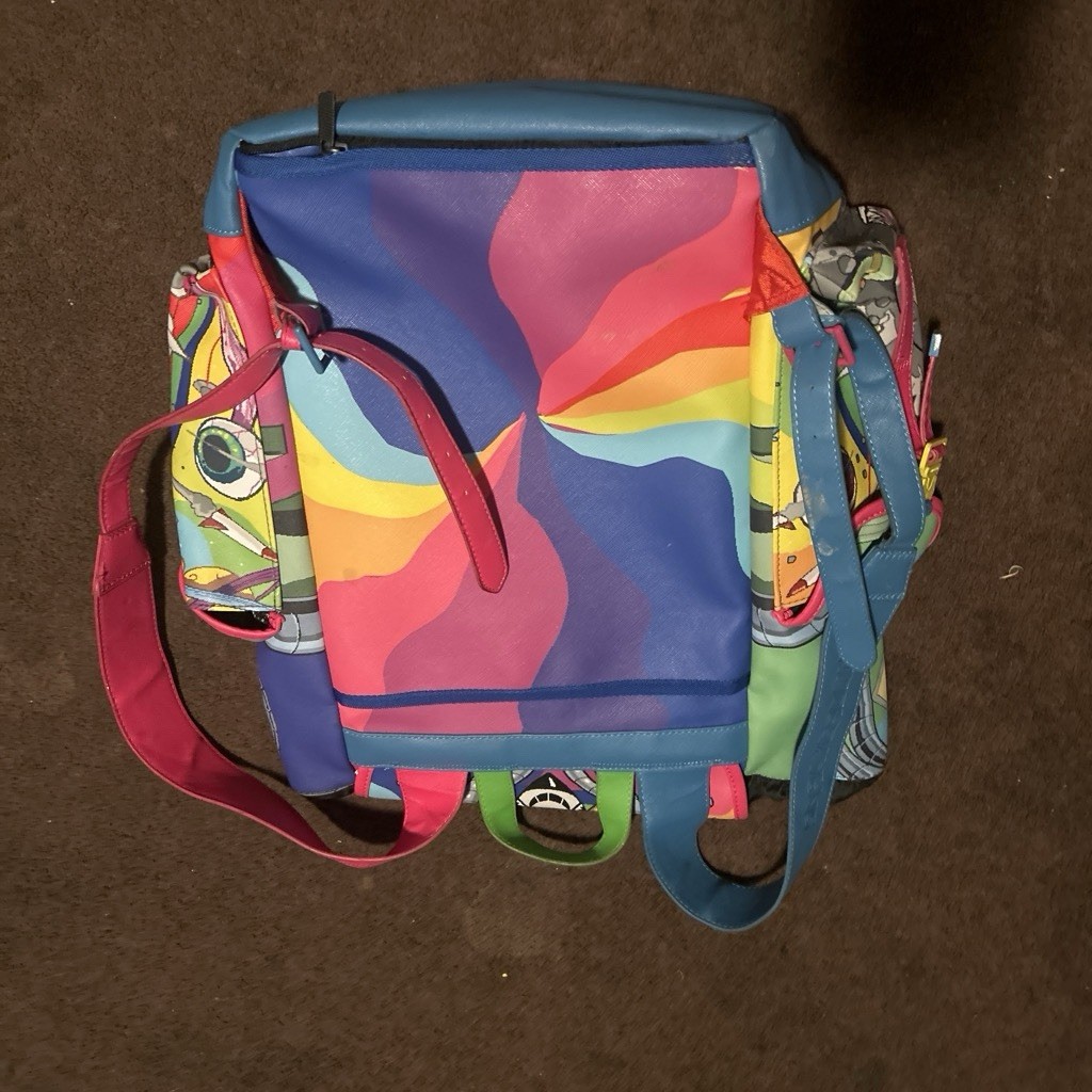 Sprayground Limited Edition Graphic Print Backpack Tiger Shark