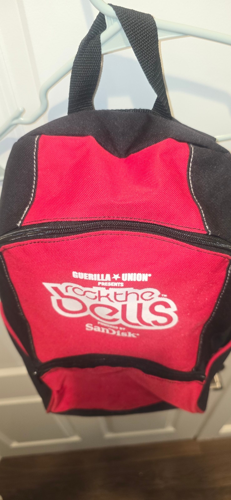 Vtg 2007 Rock The Bells Fest. Backpack Guerilla Union SanDisk Hip Hop VIP Rare