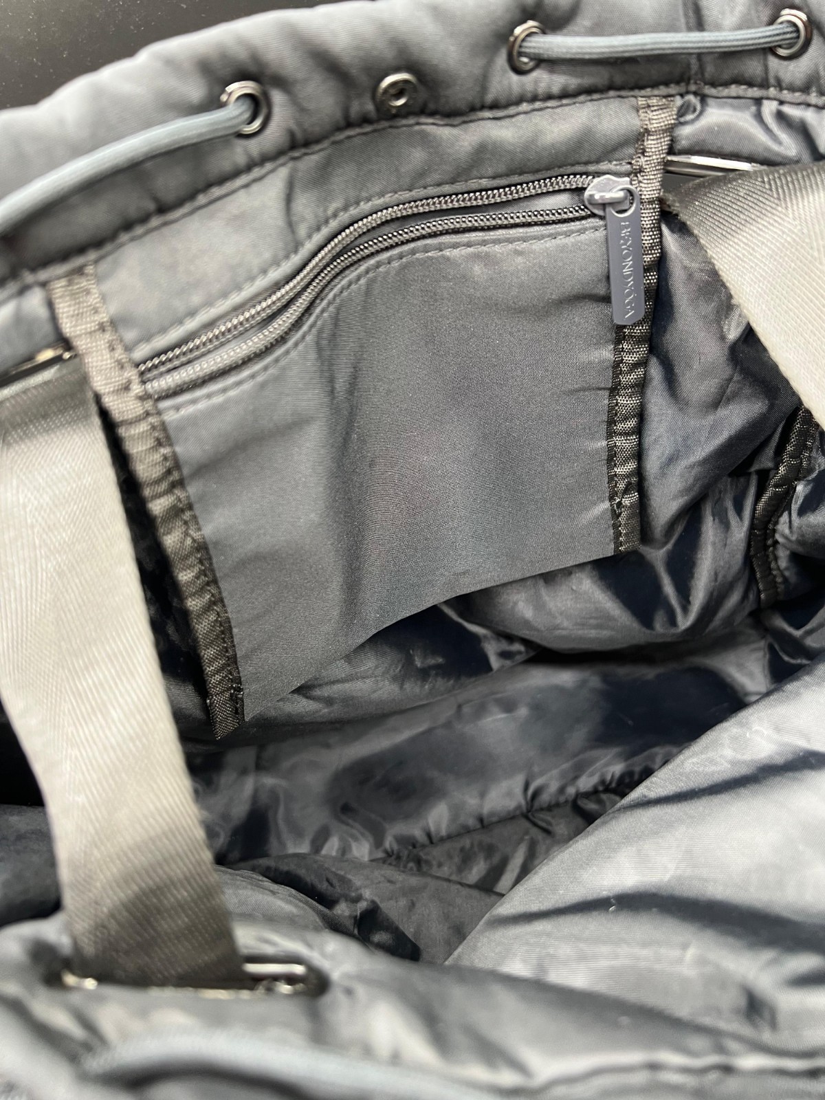 Beyond Yoga Gym Bag Convertible Backpack Black