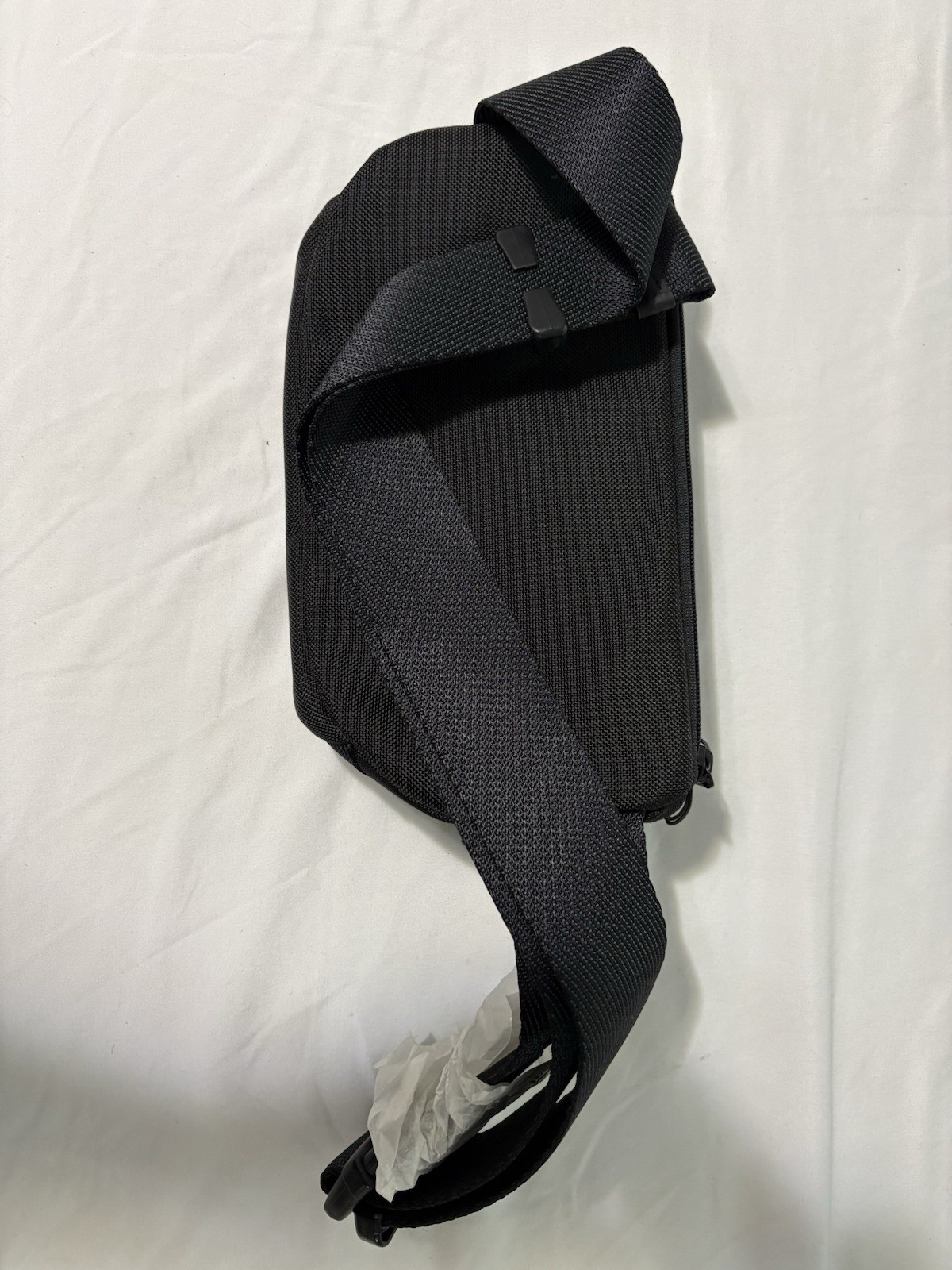 TUMI Bravo Campbell Utility Pouch Crossbody Bag Black Ballistic Nylon NWT