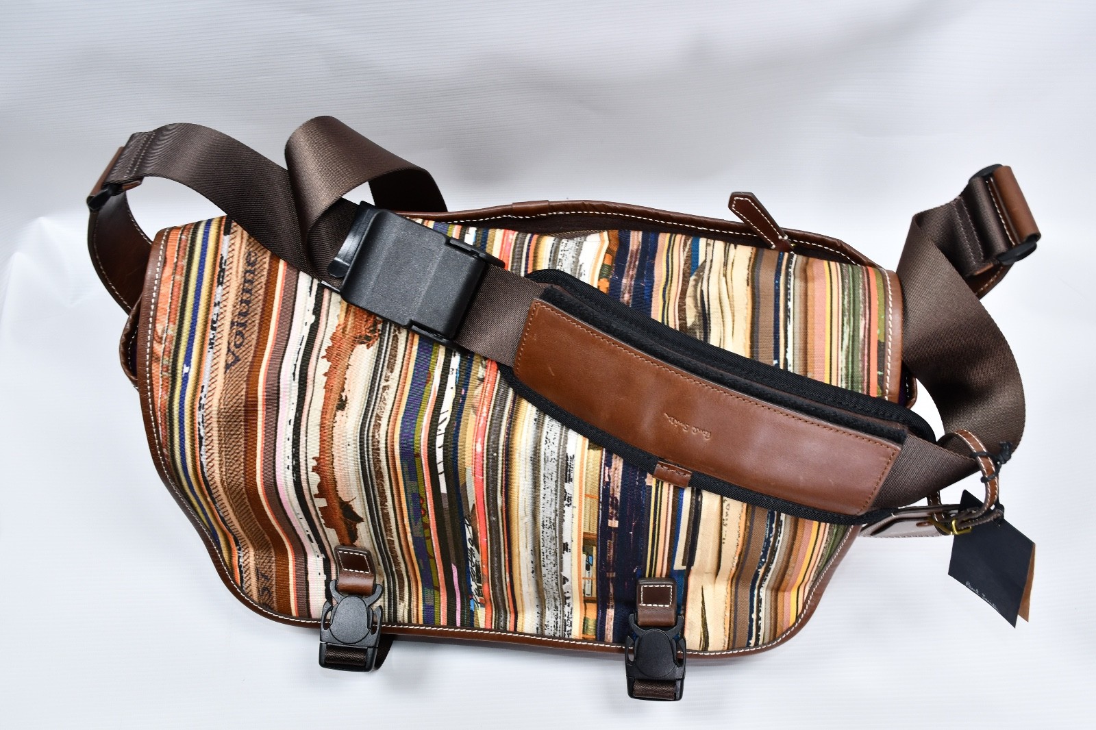 Paul Smith Bag Striped Messenger Bag Multicoloured