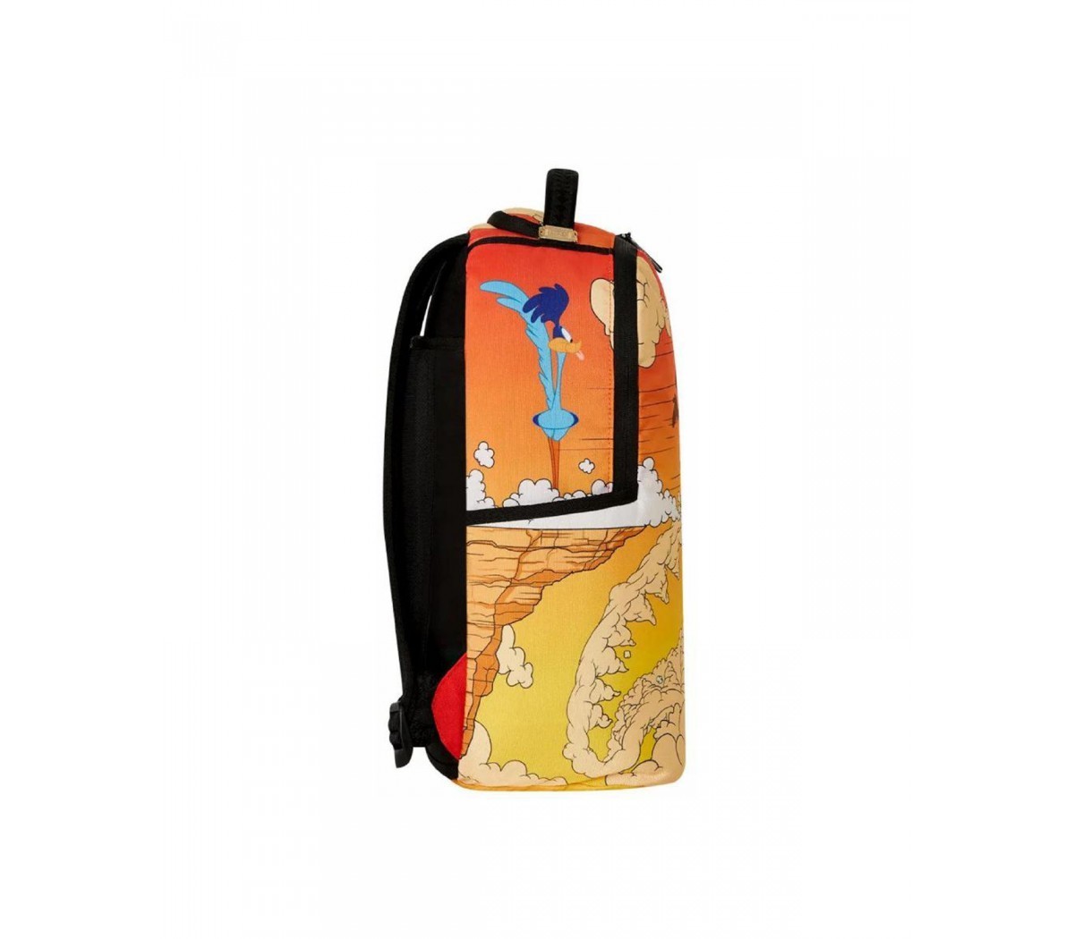 Sprayground Backpack Multicolor Looney Tunes Coyote Cliff Fall DLXR Backpack