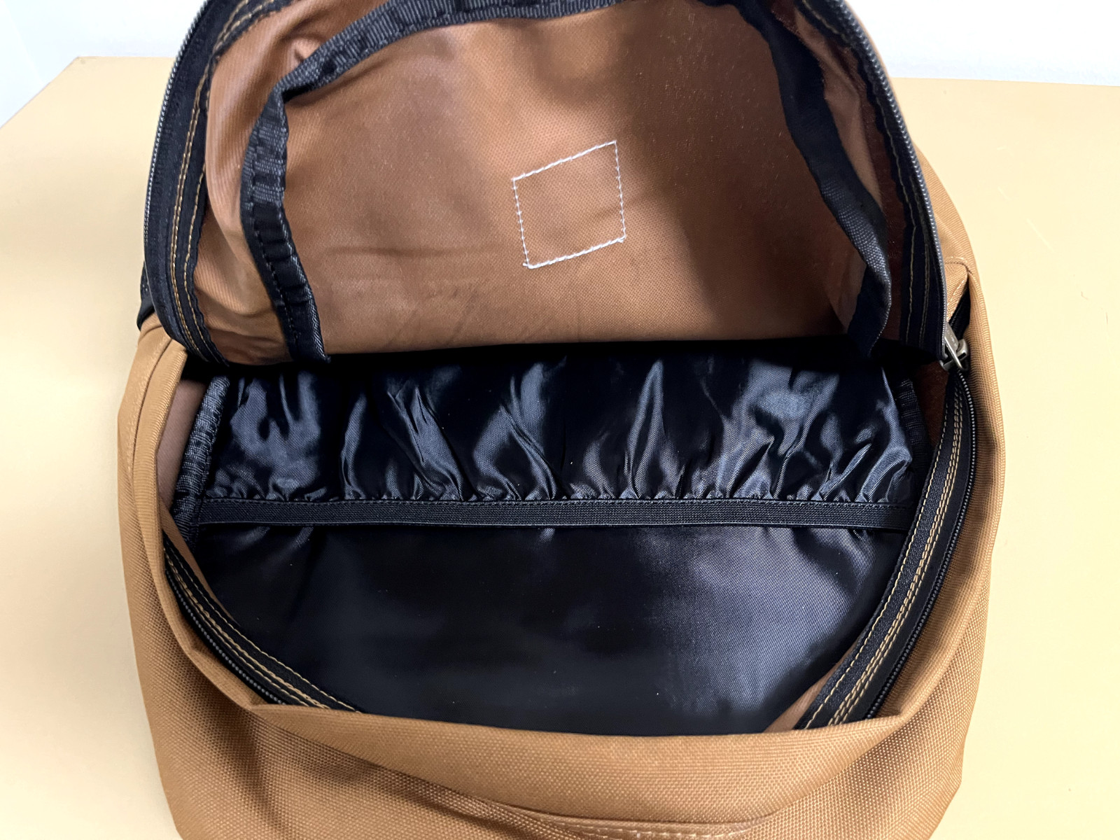 Carhartt – Snap-On Tools Brown Canvas Backpack, Unused Condition