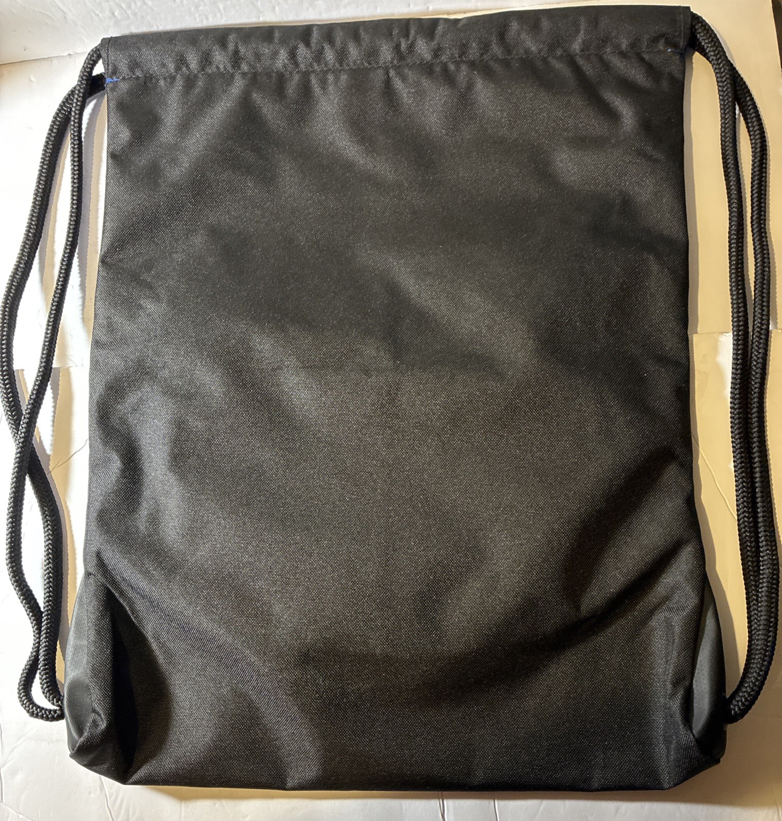 Adidas Drawstring Backpack Blue / Black 18 X 14”