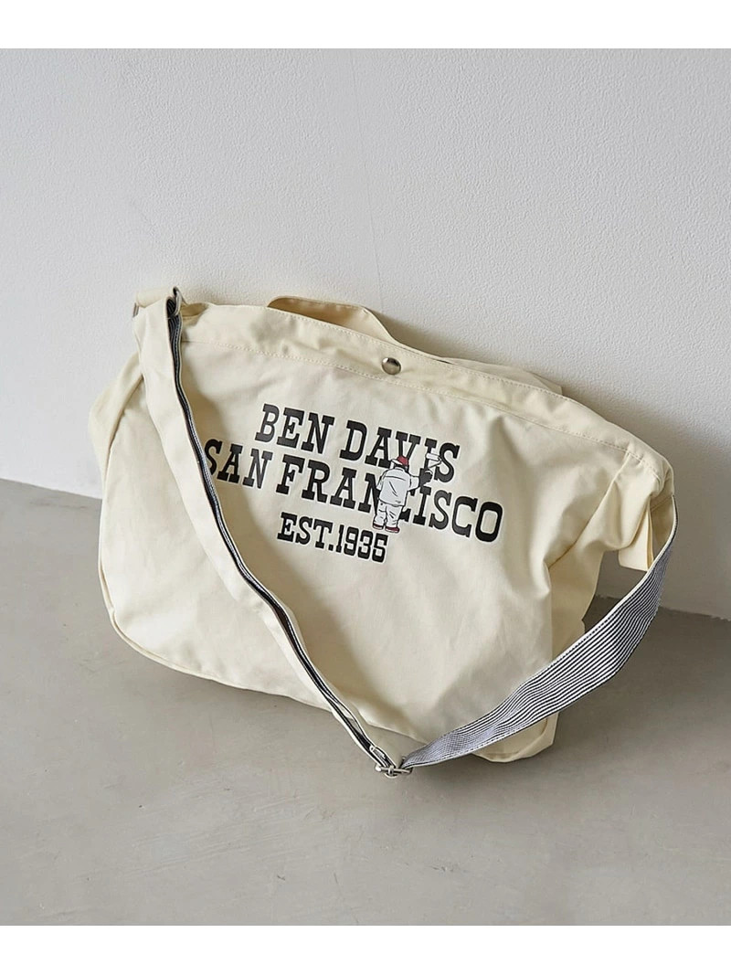 BENDAVIS Newspaper Bag by coen – Shoulder Bag in White or Navy