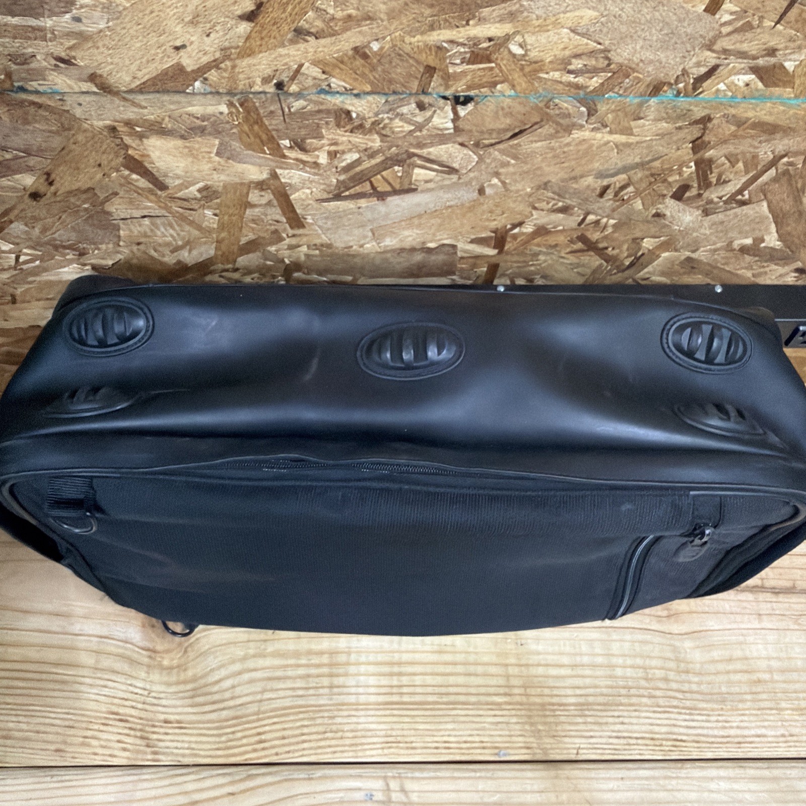 TUMI Expandable 3-in-1 Travel Bag Backpack Briefcase Black Ballistic Nylon 22″
