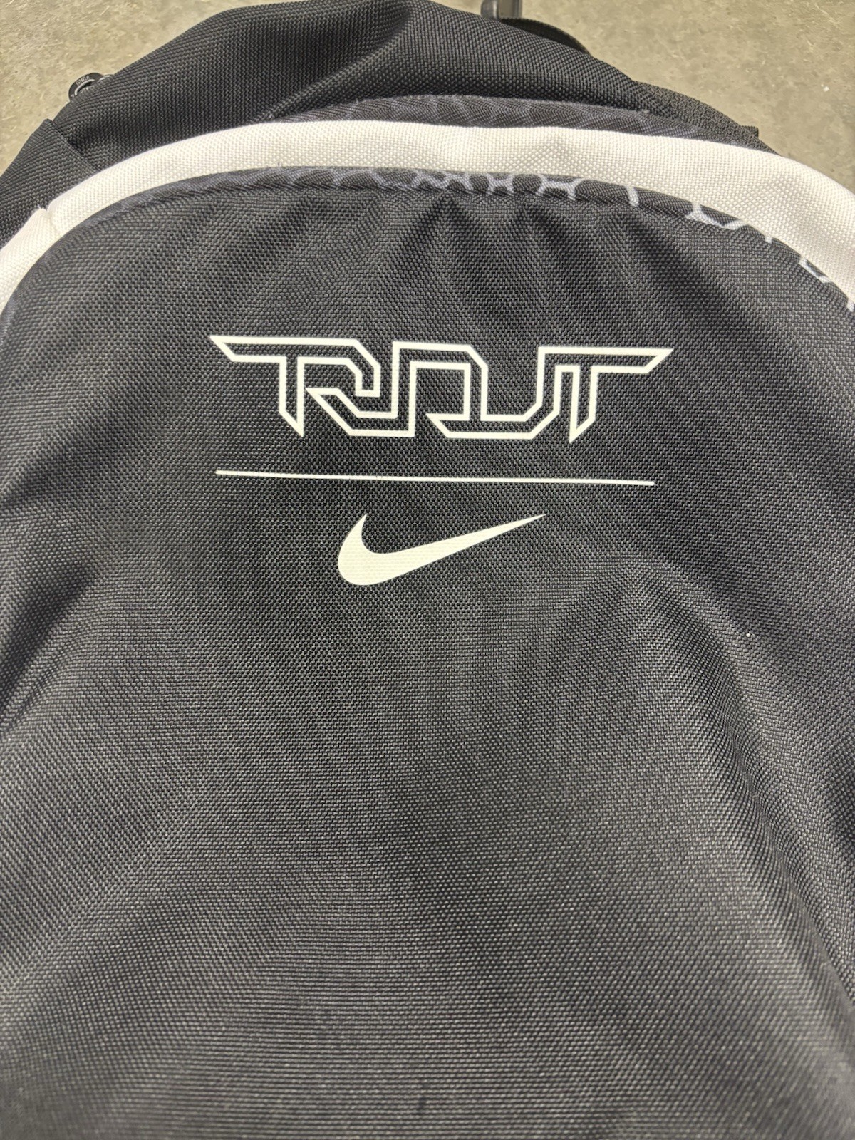 Nike Mike Trout Vapor Elite Baseball Backpack BA5436 School Book Bag Black White