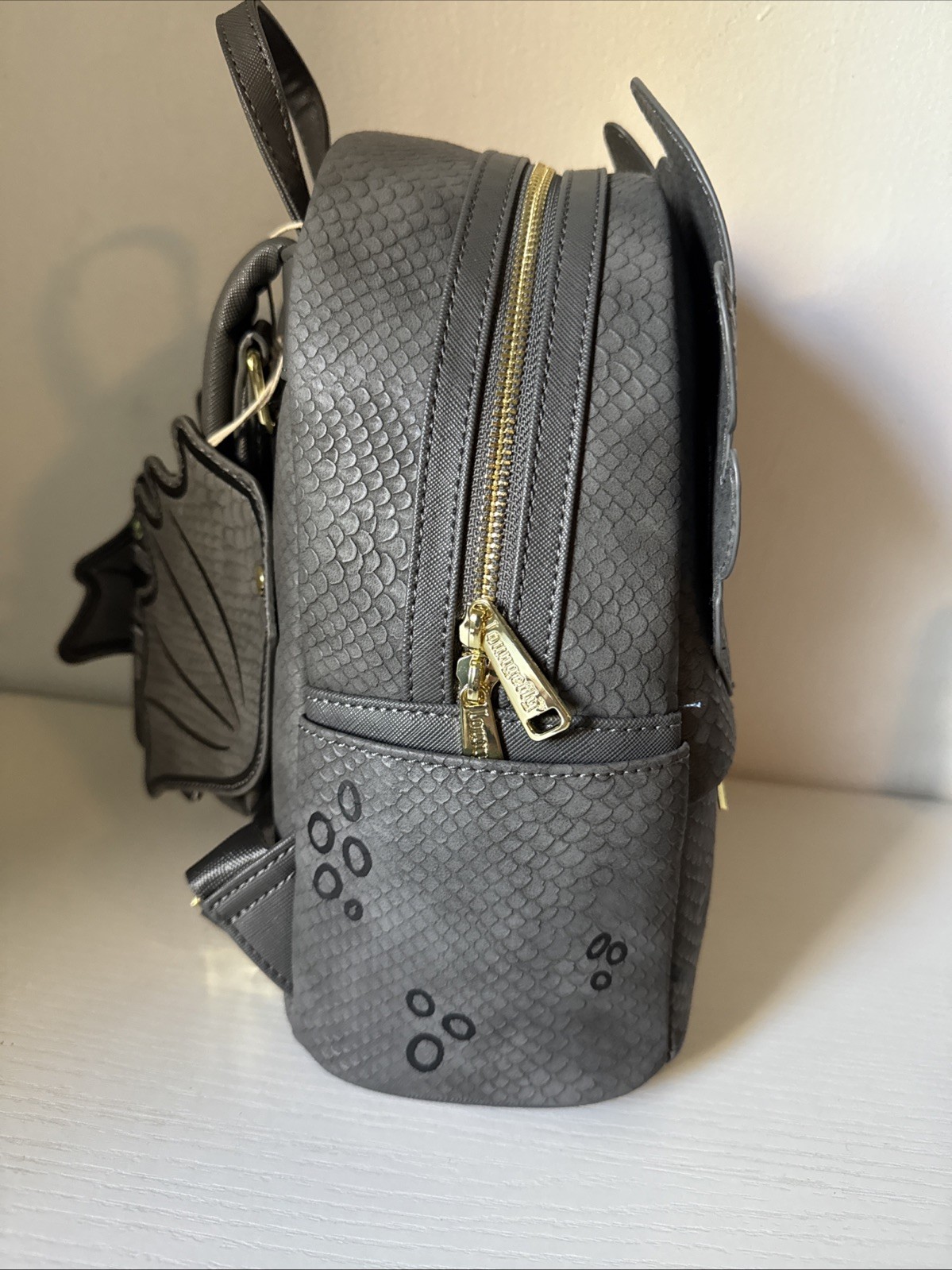 Loungefly How to Train Your Dragon Toothless Cosplay Mini Backpack