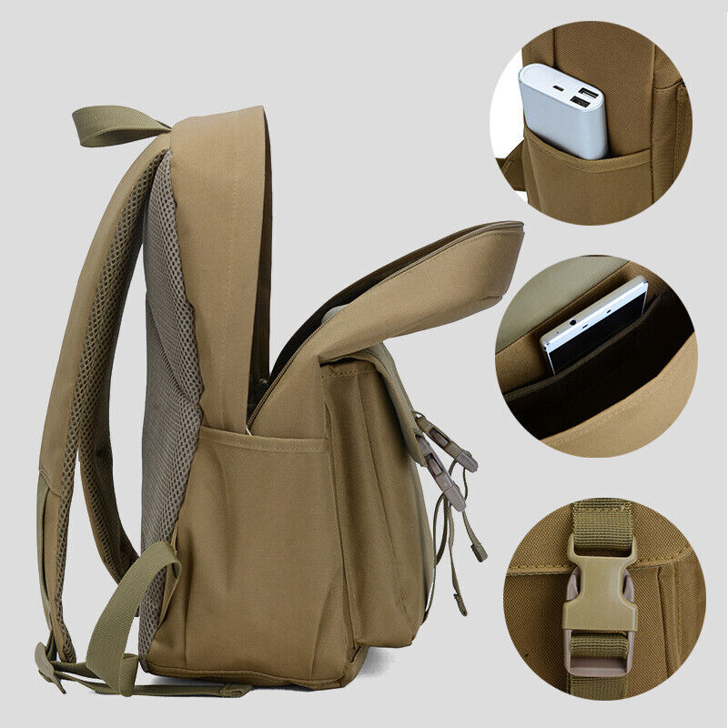 20L Military Tactical Backpack for Army Men 3Days Assault Pack Small Bug Out Bag