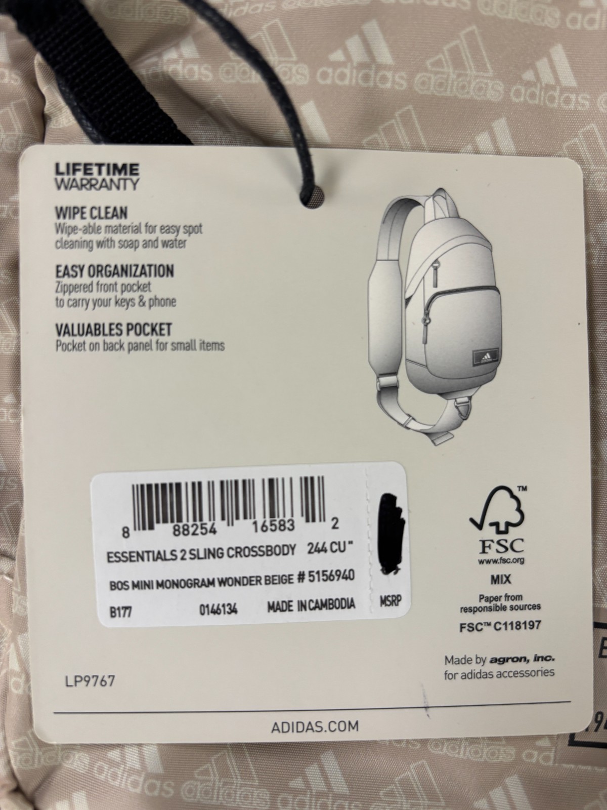 ADIDAS Essentials 2 Sling Cross Bodybag