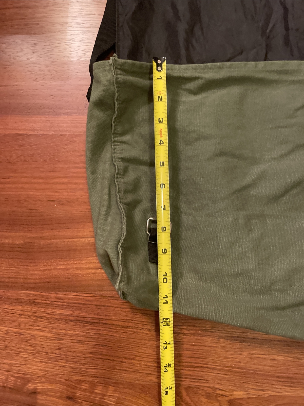 EUC Army Green First Aid Logo Satchel Messenger Canvas Bag Fun And Functional