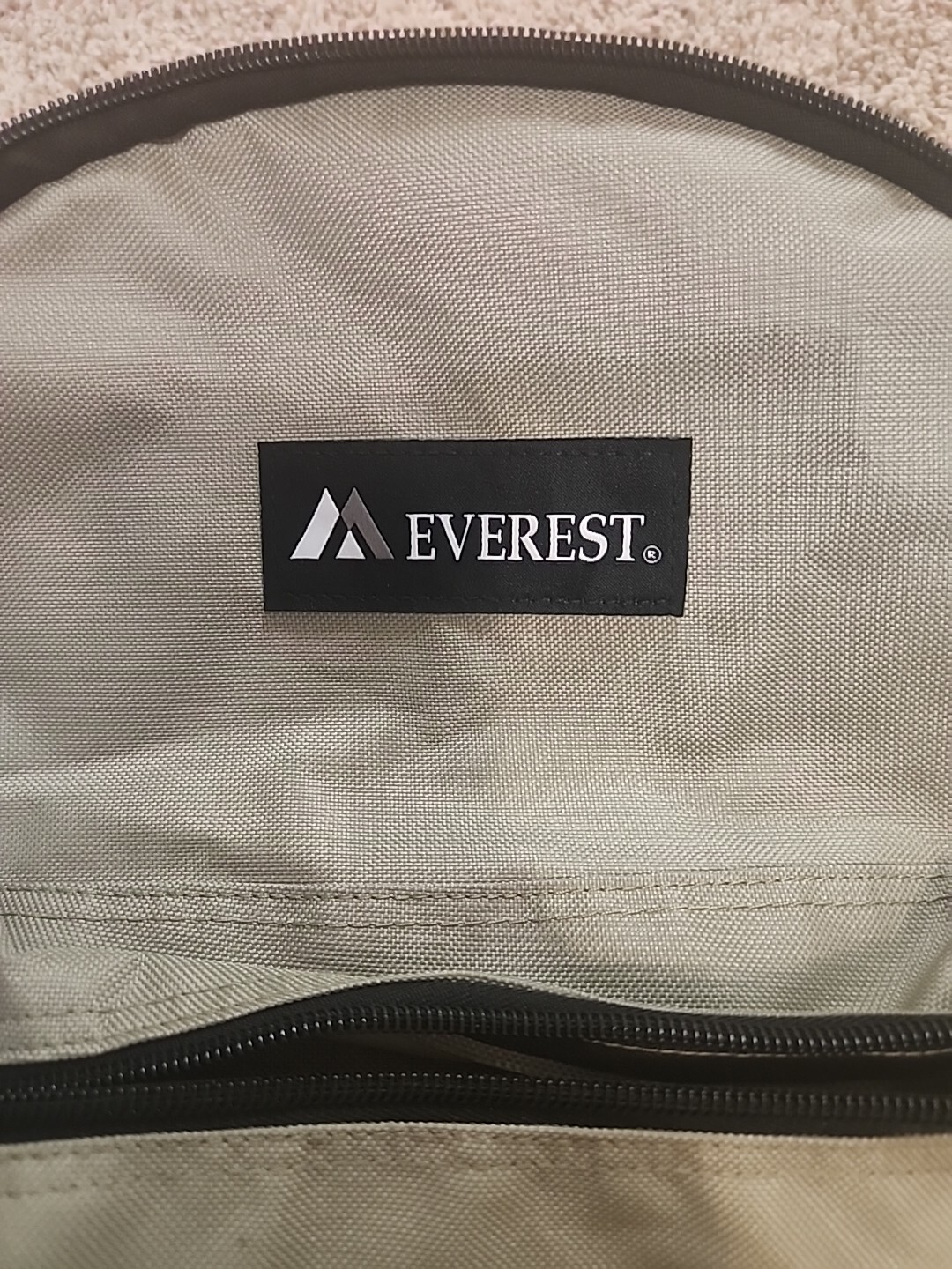 Classic Basic Small Student Backpack Bag Sage Green Color