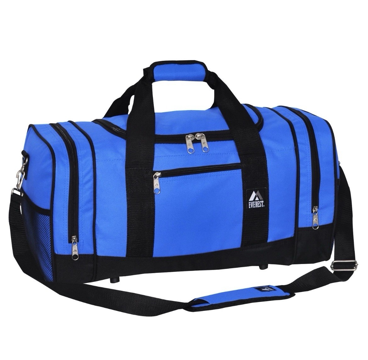 Everest Luggage Sporty Gear Gym Bag – Royal Blue and Black