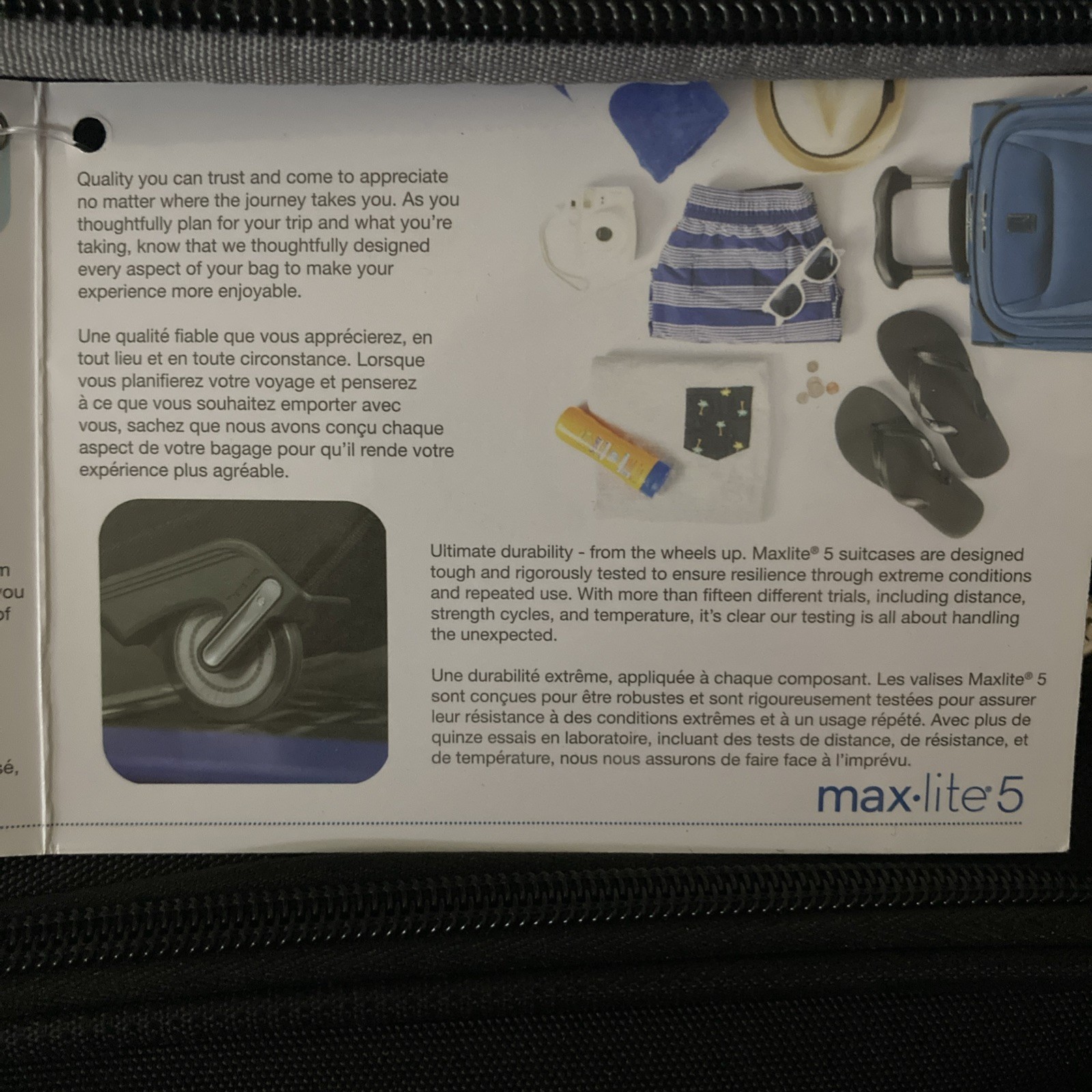 Travelpro Maxlite 5 Softside Overnight Weekender Bag, Black