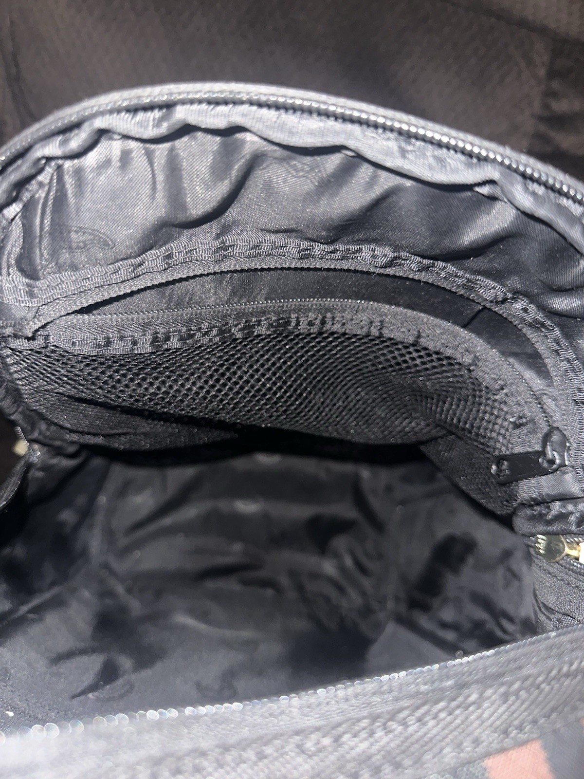 Sprayground Boujee Strap Bandolero Nouveau Checkered Backpack Zip Inner Pockets