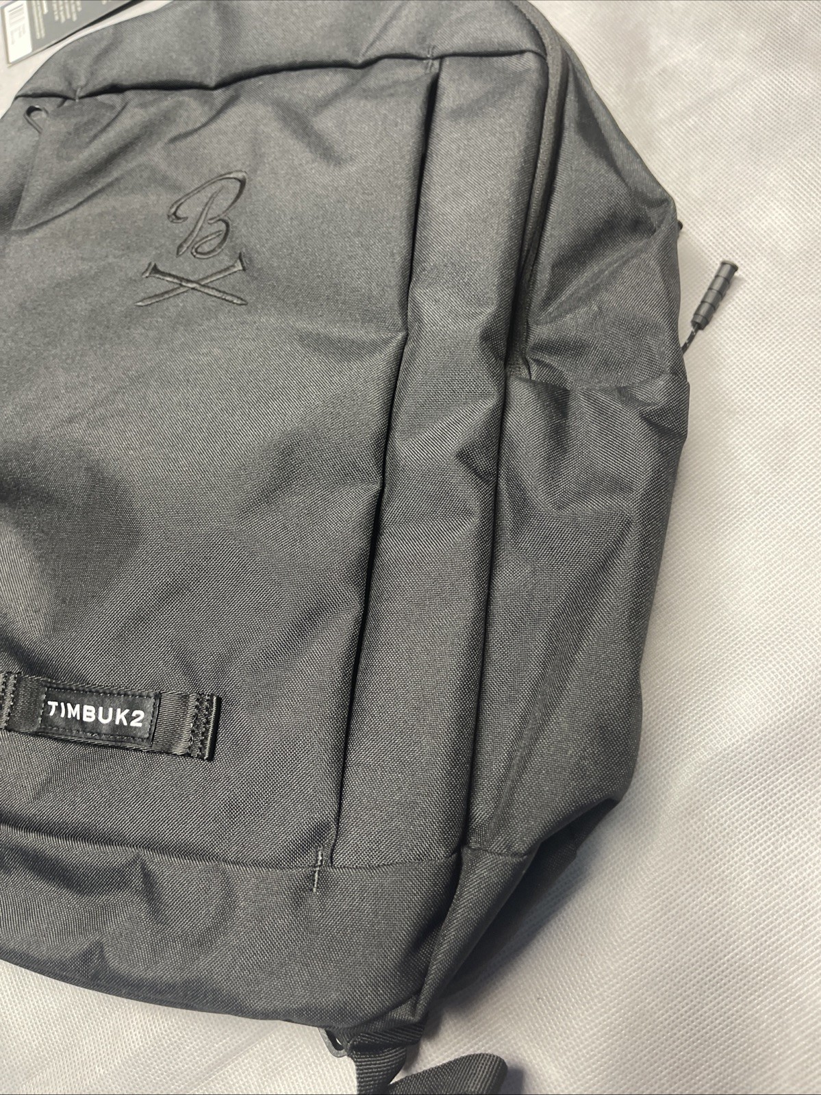 NWT Timbuk2 Parkside Backpack in Eco Black Logo Embroidery