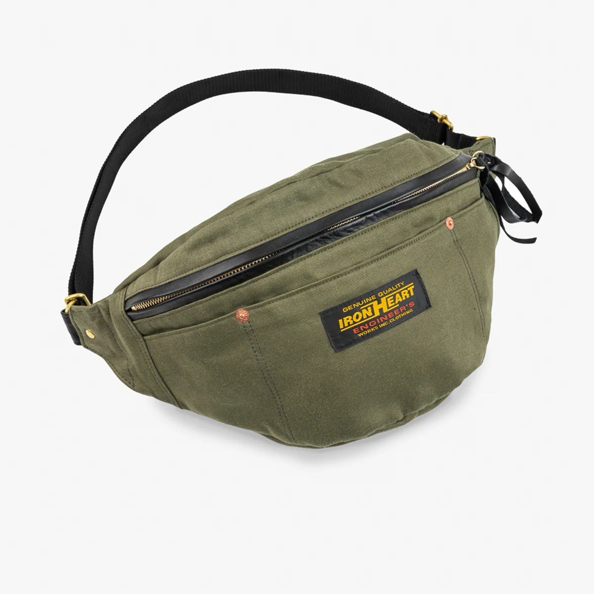NEW Iron Heart Whipcord Waist Bag – Olive Drab Green IHE-53-ODG