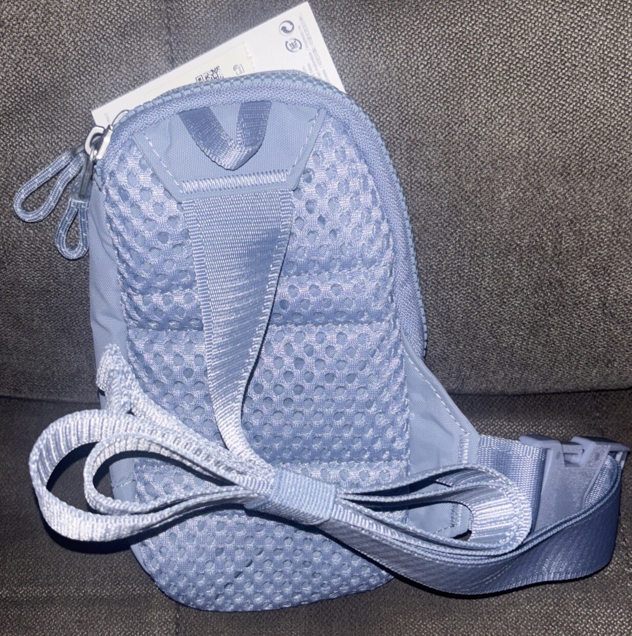 Nike✔️Sportswear Essentials Ashen Slate Blue Crossbody Bag (1L) DJ9794 One Size