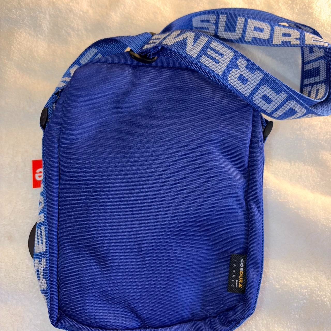 Supreme Shoulder Bag (SS18) Streetwear Royal Blue Fabric