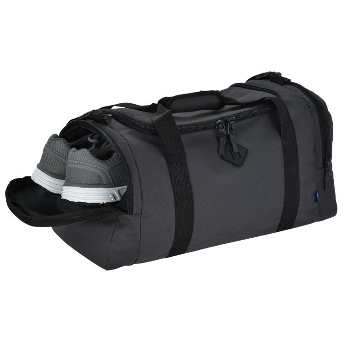 Recycled Ocean Plastic Repreve Duffle Bag Apple Logo Promo