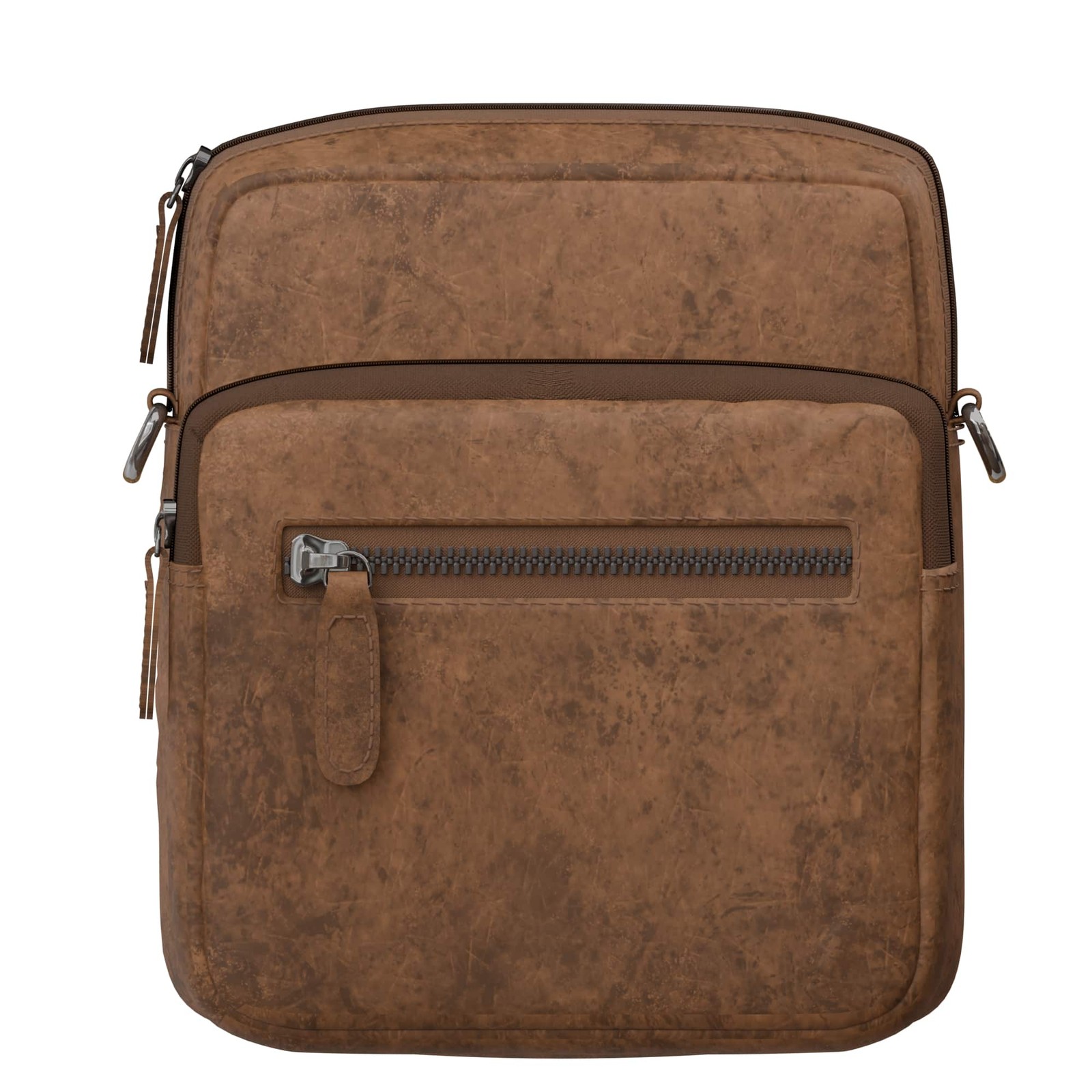 Men’s leather crossbody bag shoulder compact lightweight Italy genuine leather 30653