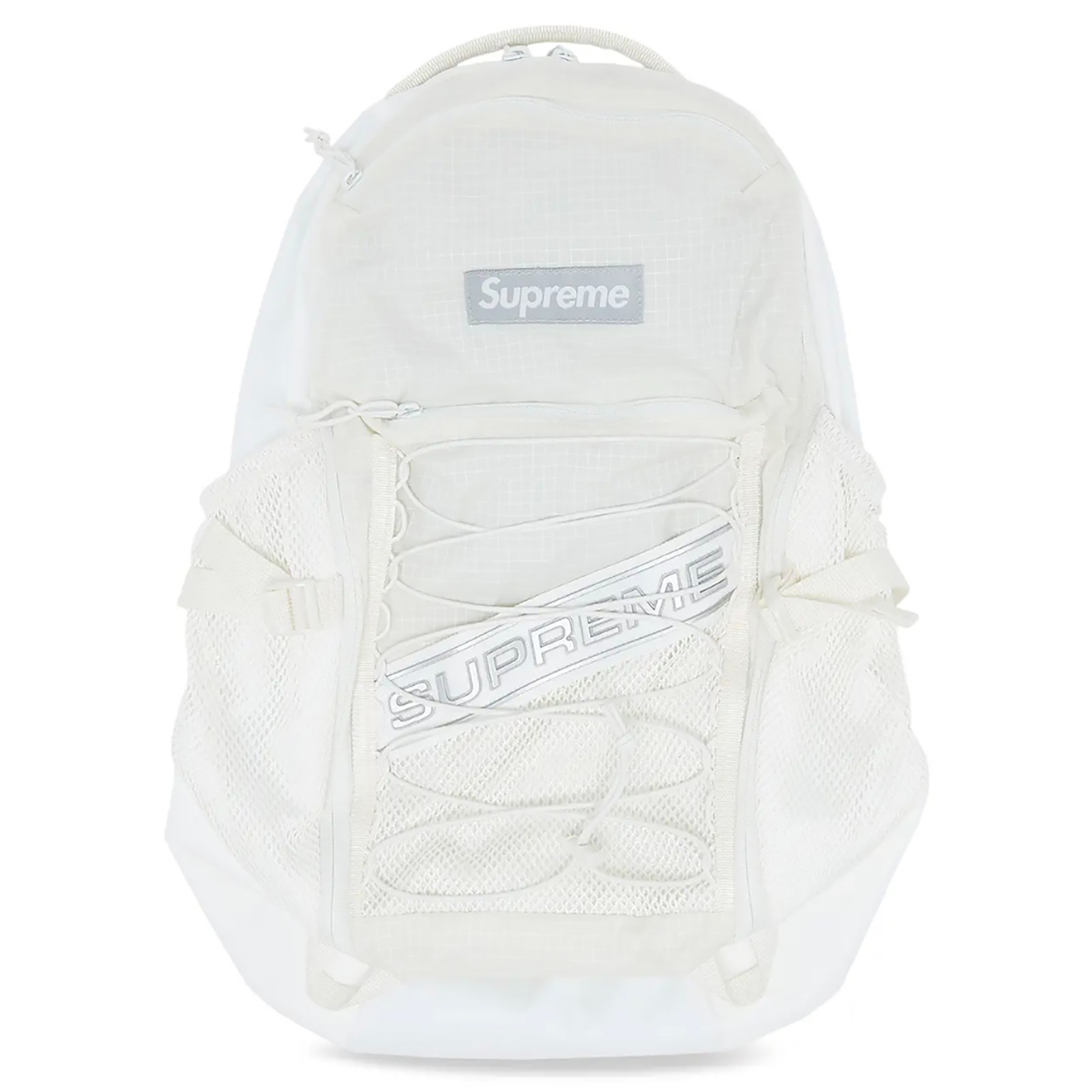 Supreme FW23 3D Logo Backpack White