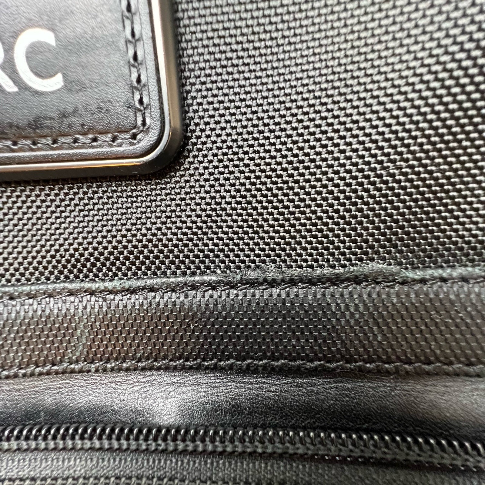 TUMI ALPHA 3 Laptop Briefcase Travel Nylon Tumi Monogrammed JRC NO STRAP