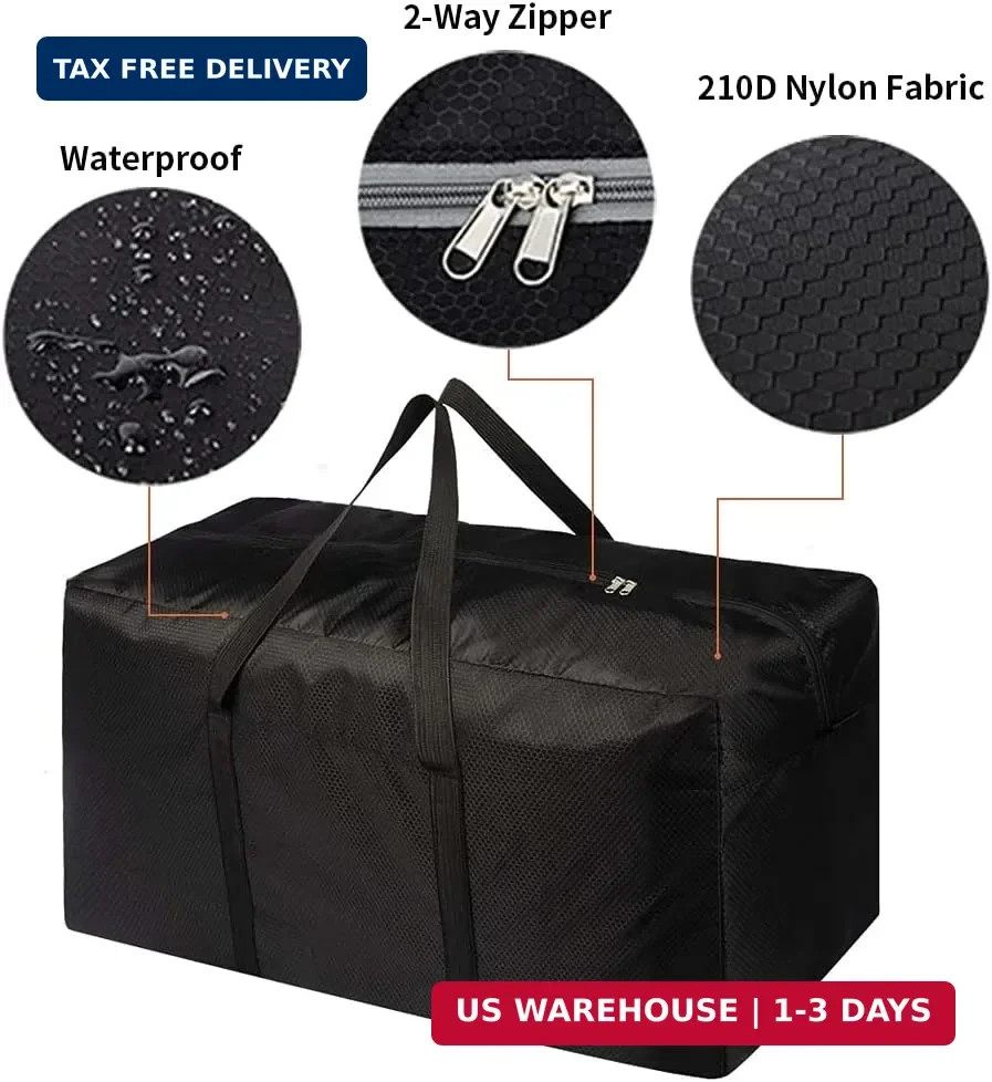 Extra Large Duffle Bag 96L Lightweight Foldable Waterproof Travel Bag