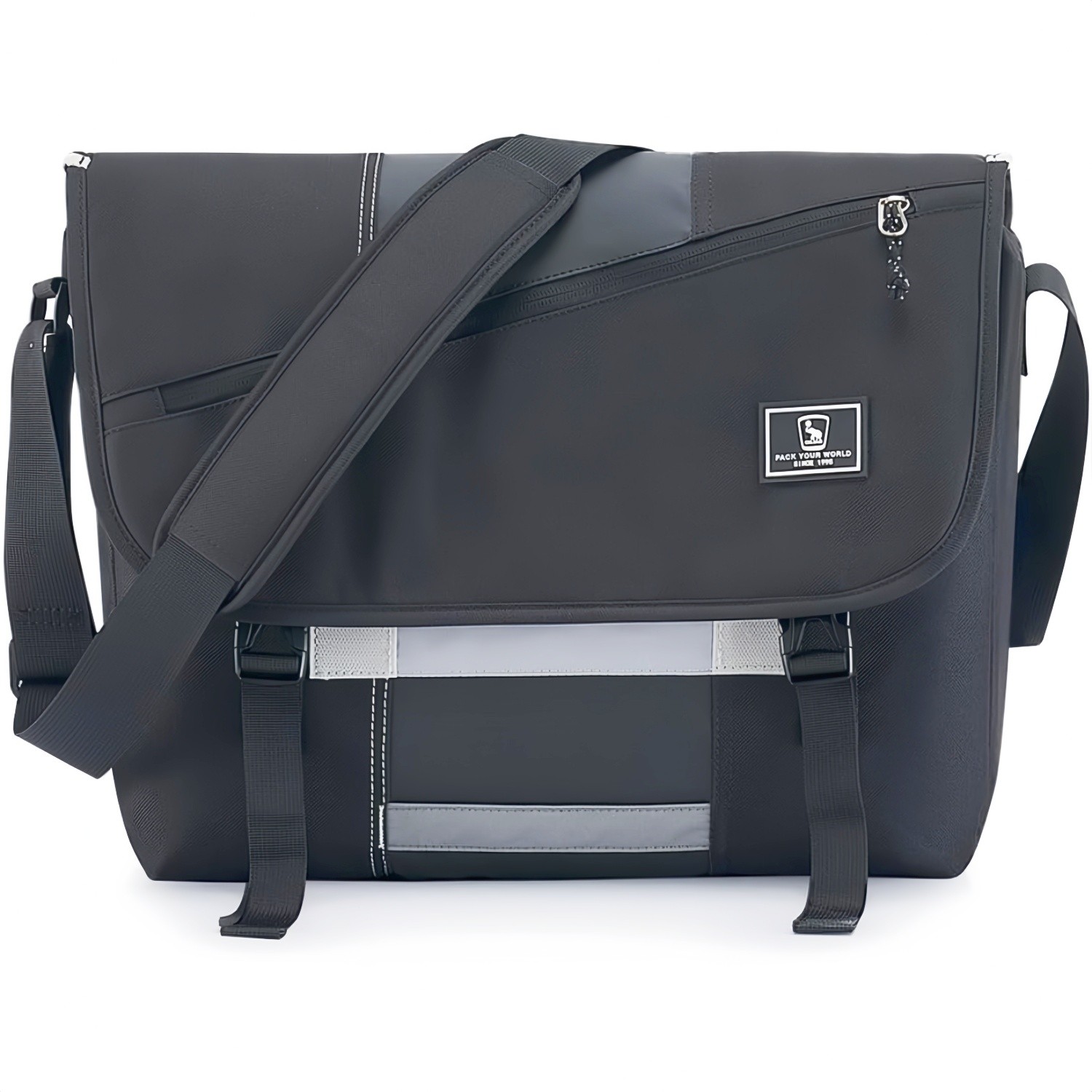 OIWAS 14″ Laptop Messenger Bag Men Crossbody Bag School Satchel Shoulder Bag US
