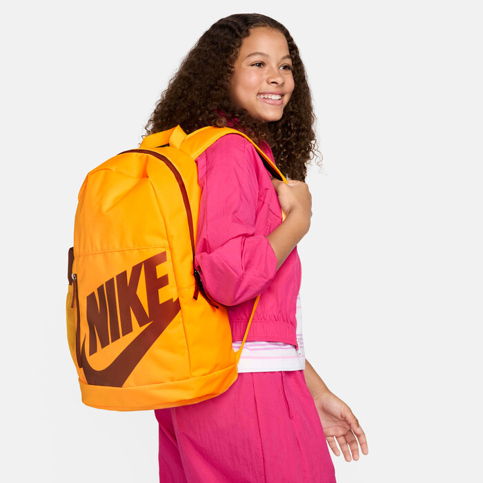 Nike 20L Backpack Pencil Case School Unisex Men Women Kids Orange DR6084 845 NWT