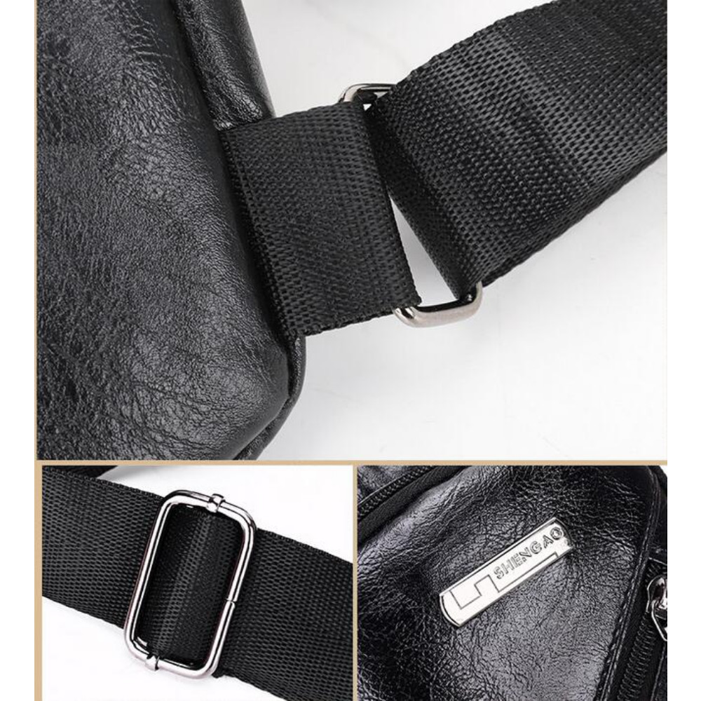 Men Chest Sling Bag Shoulder Pack Cross Body Handbag Sports Travel Backpack Gift