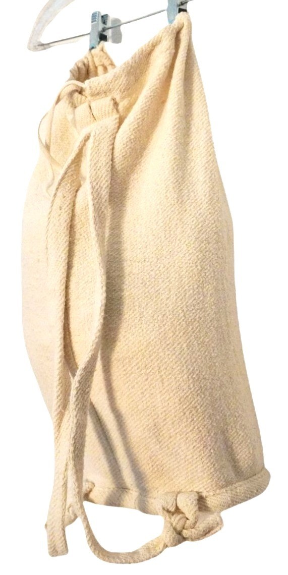 Vintage Drawstring Backpack Cabo San Lucas Born To Be Wild Cotton Tote Boho Hipp