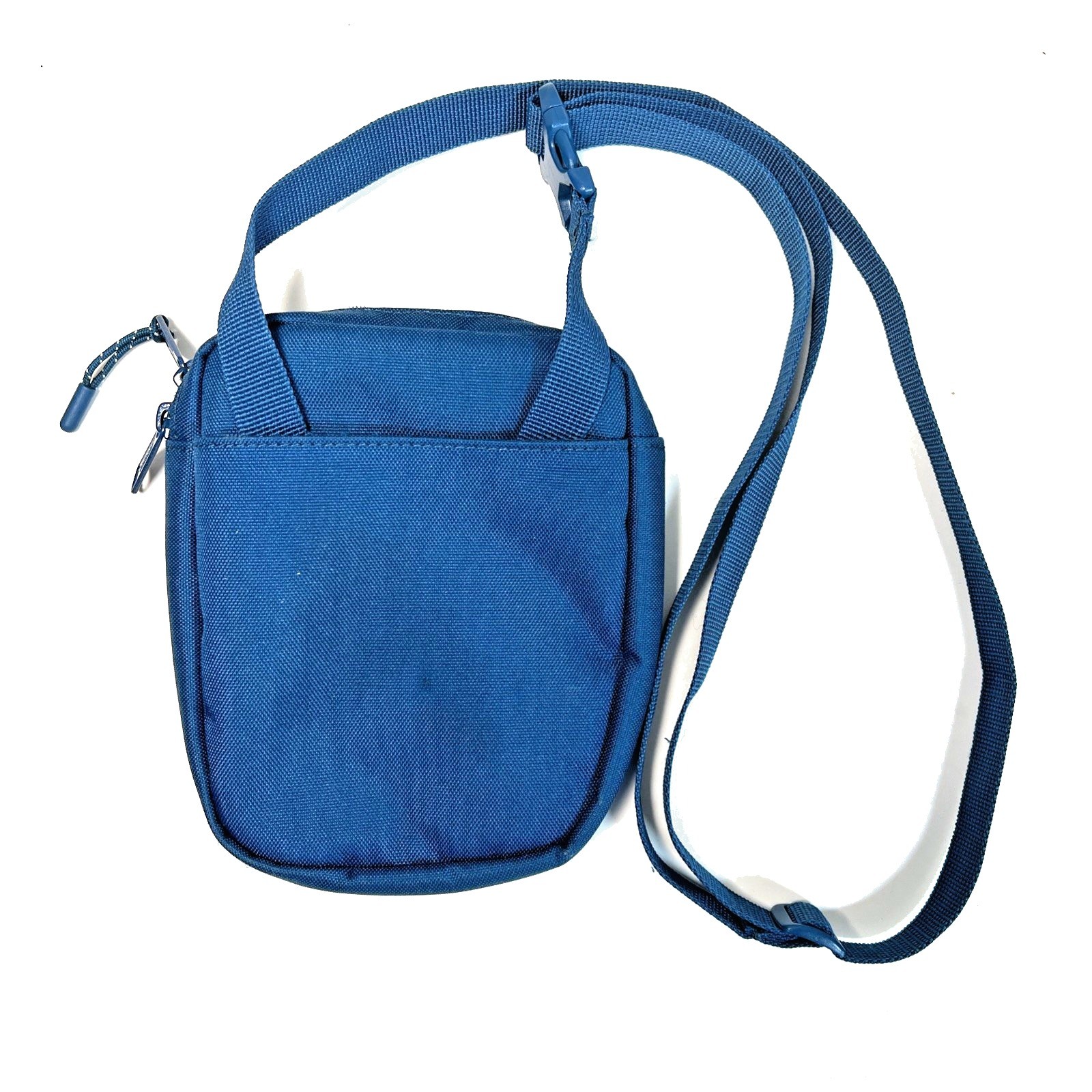 Herschel Supply Co. Cruz Mini Crossbody Bag Canvas Fabric Teal Blue