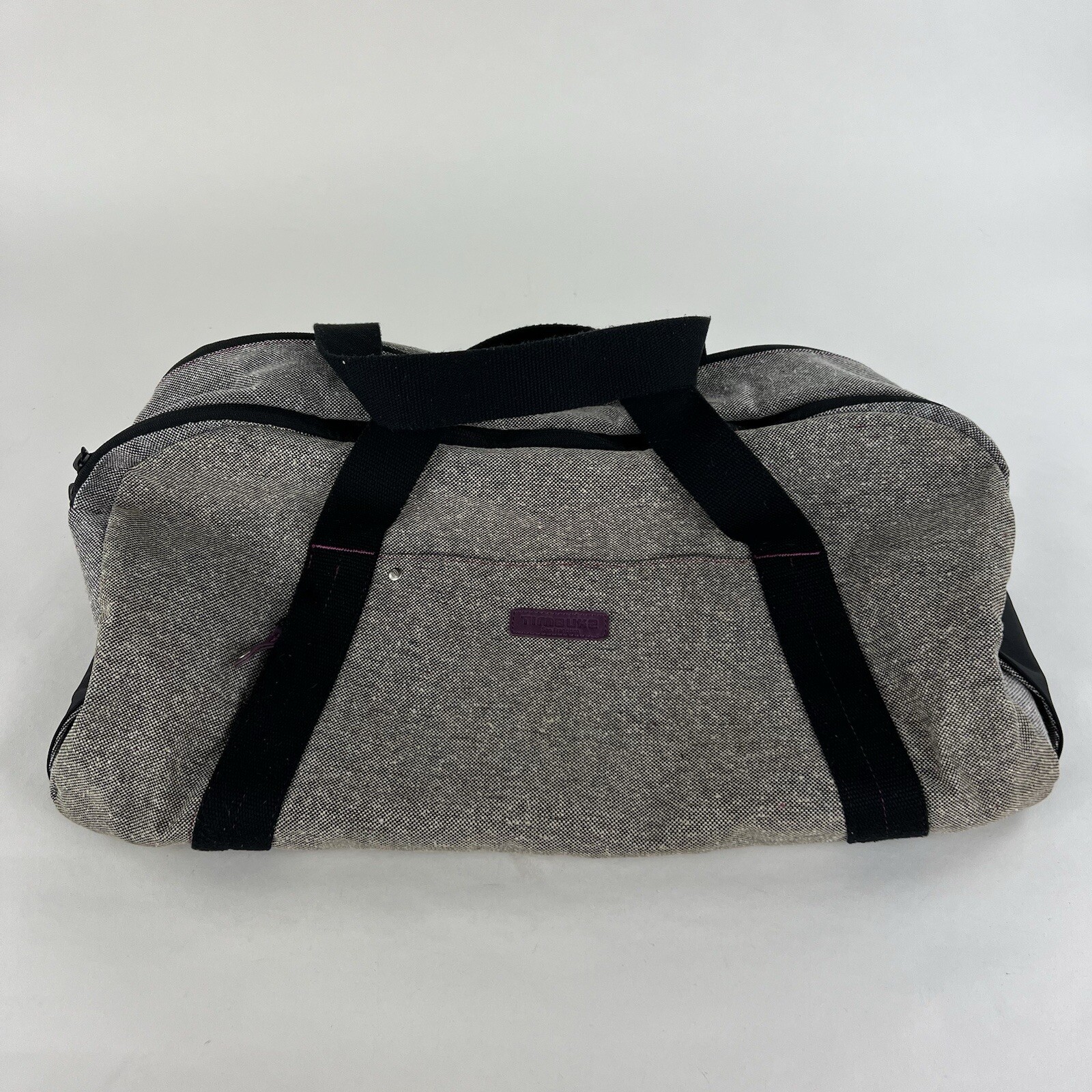Timbuk2 Iris Gym Duffel Bag Carry On Luggage Travel Classic Logo Gray/Purple OS