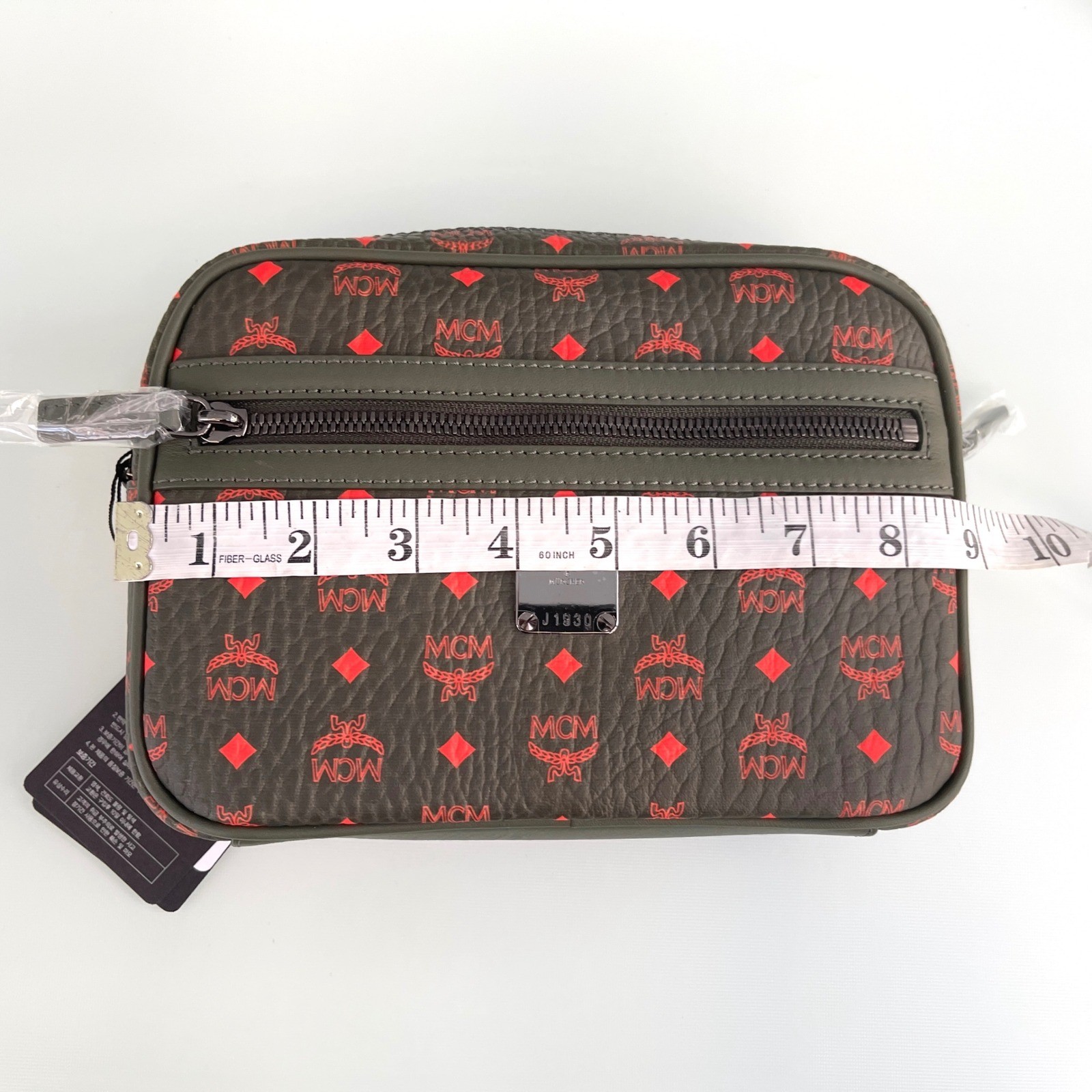 MCM AREN VISETOS CROSSBODY BAG WINTER MOSS MMR DSTA05 G8001 New