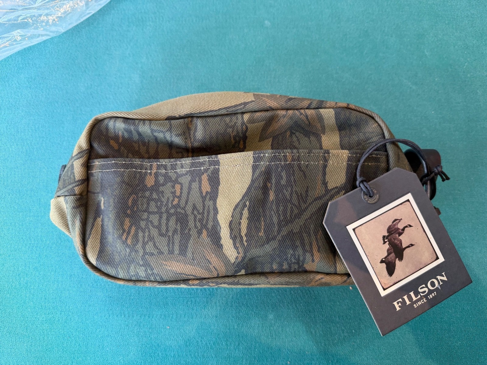 FILSON RUGGED TWILL TRAVEL DOPP KIT #11070218 MAPLE BARK NWT RARE