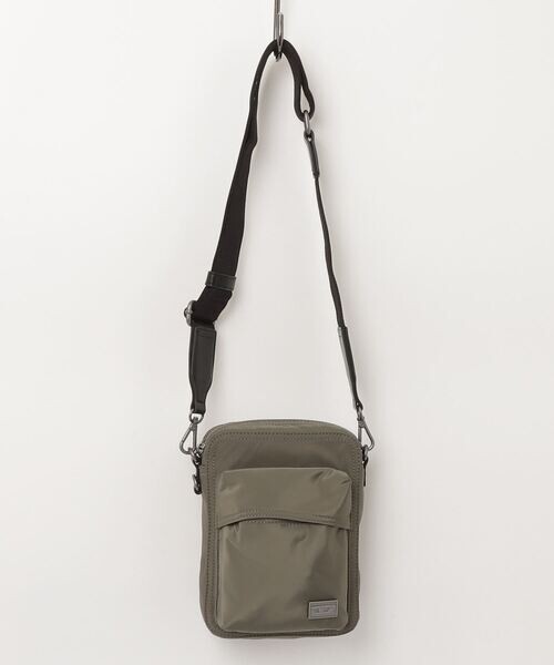 DIESEL Crossbody Bag Polyester Green FREE Mens Messenger Utility Bag