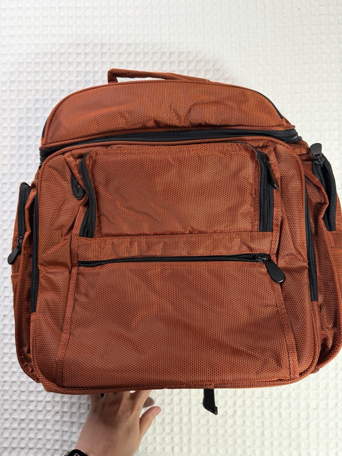 Port Authority Orange Backpack 15,5×16,5×5