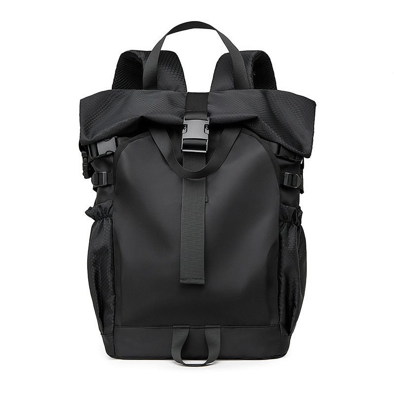 Men Business Backpack Large Capacity Waterproof Wear-resistant for Office Travel