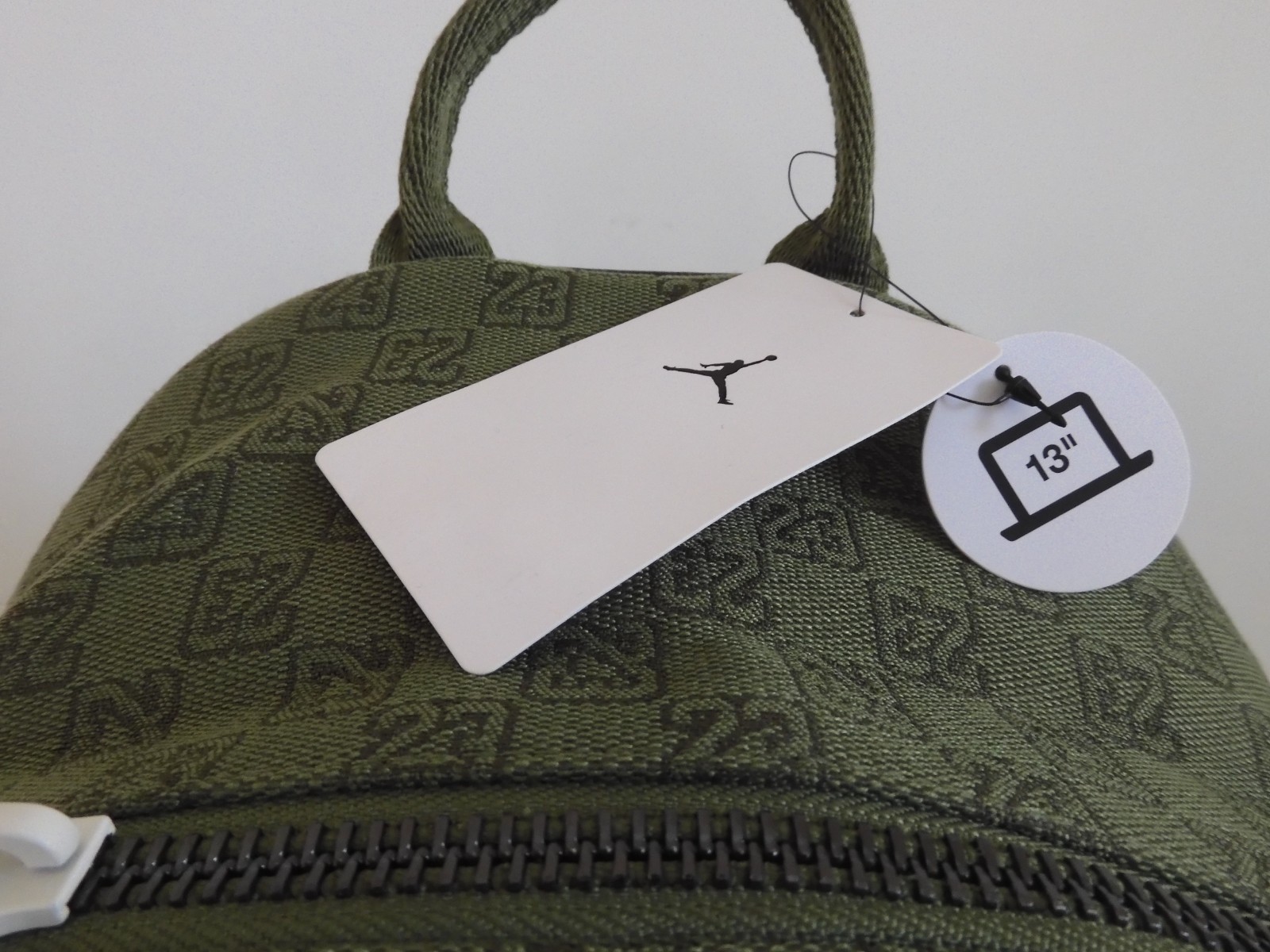 Nike Air Jordan Jumpman Monogram Backpack-Bag Olive Green [MA0758-EF9]