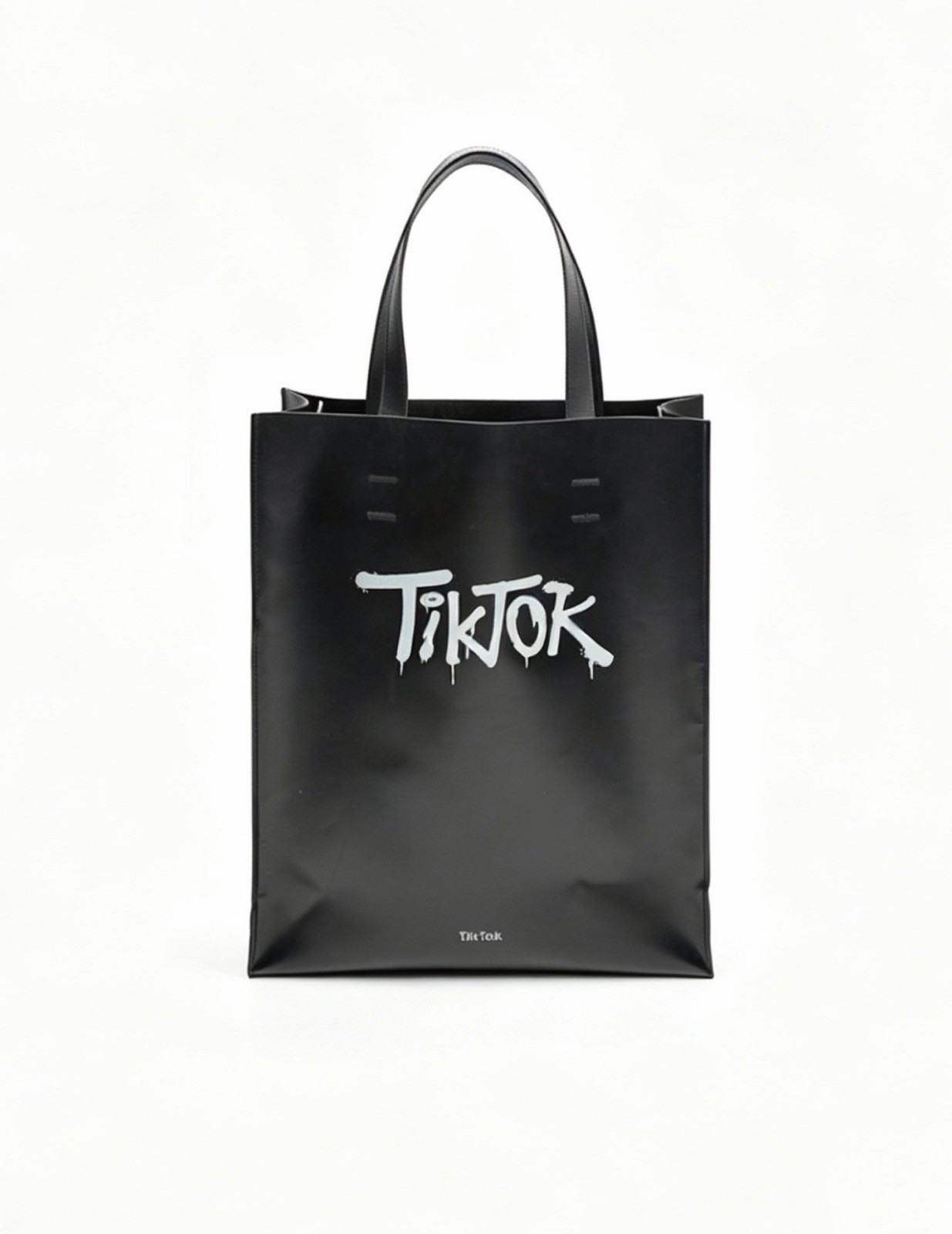 Truck Tarpaulin Material Black Tote Bag Crossbody Shoulder